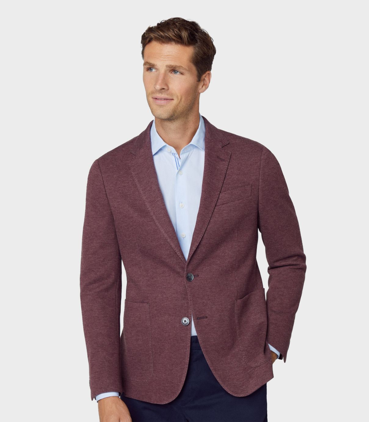 Hackett London Blazer Jersey Strukturiert – dstore Egypt