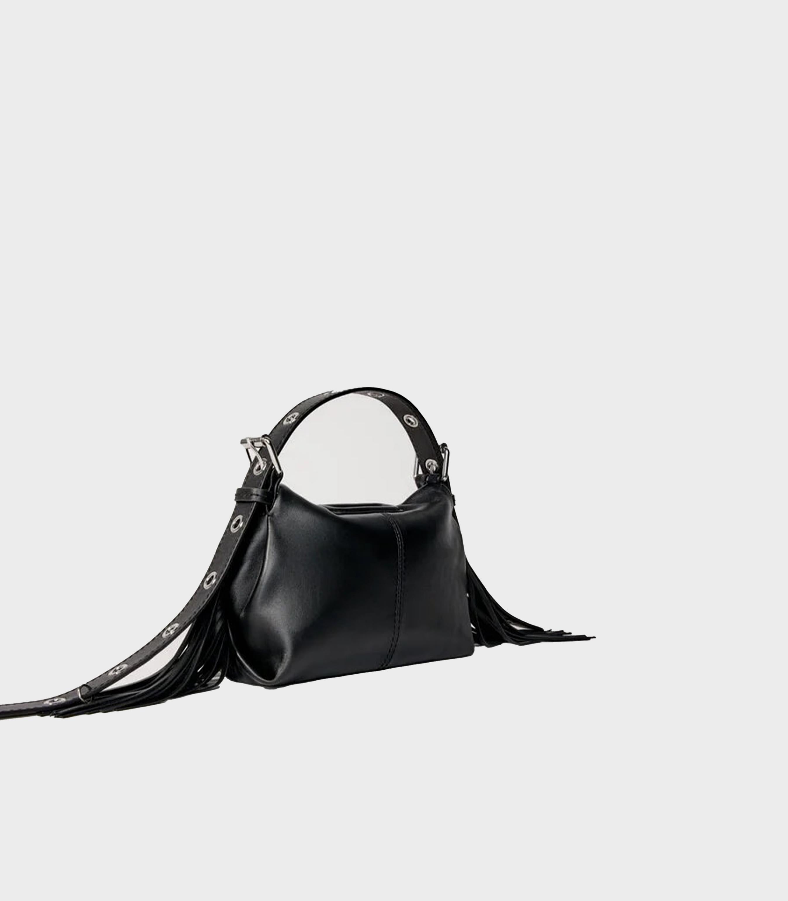 Maje Smooth Leather Mini Miss M Bag