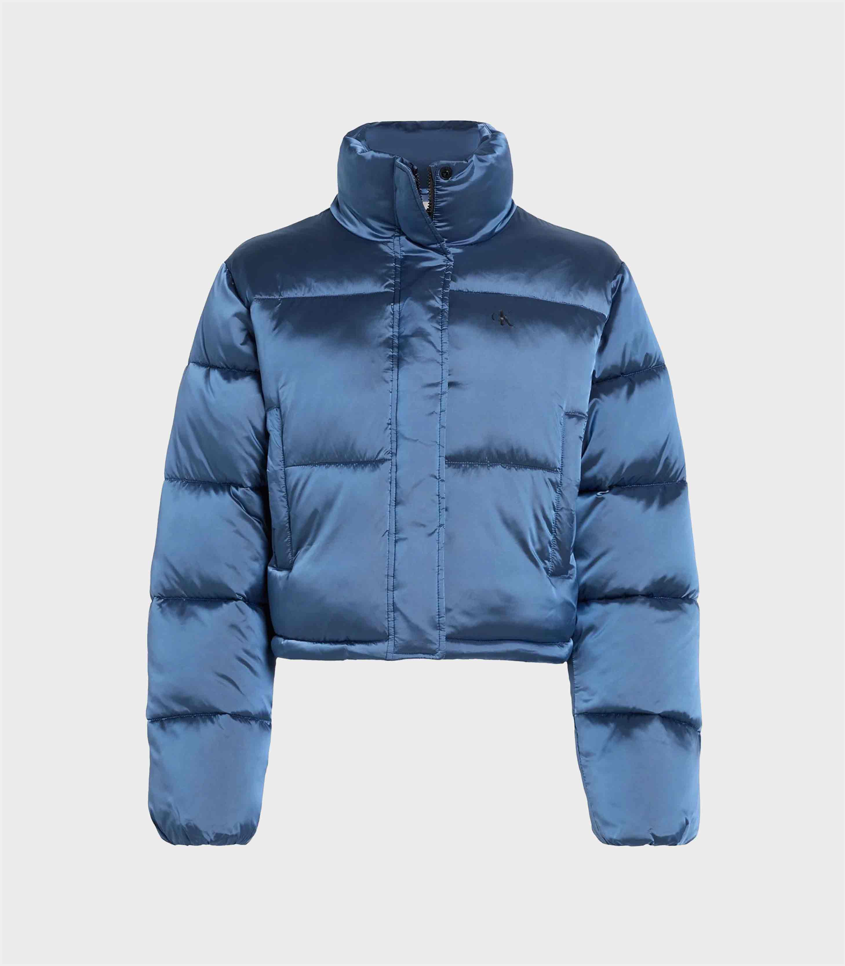 Calvin Klein Jeans Shiny Cropped Puffer