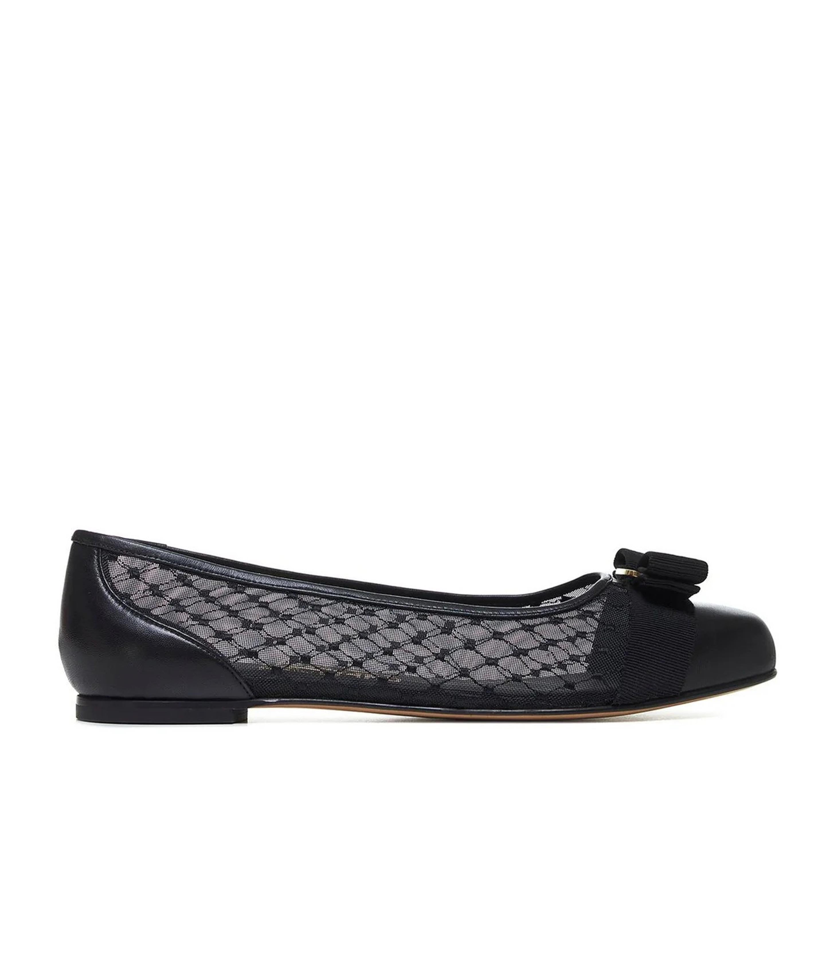 Ferragamo Women's Varina Mesh Ballerina Shoes