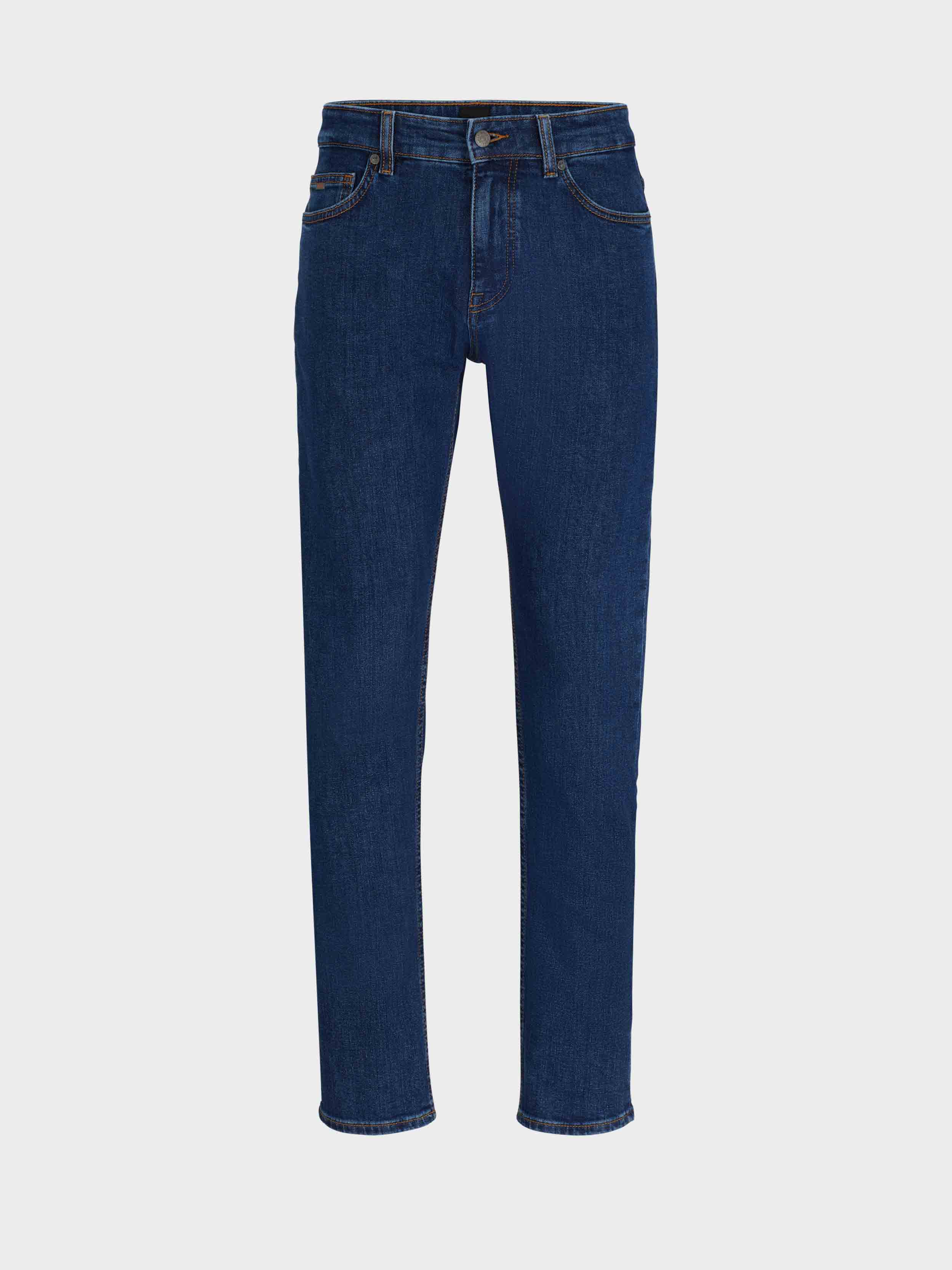 BOSS Men's Slim-Fit Jeans In Comfort Stretch Denim