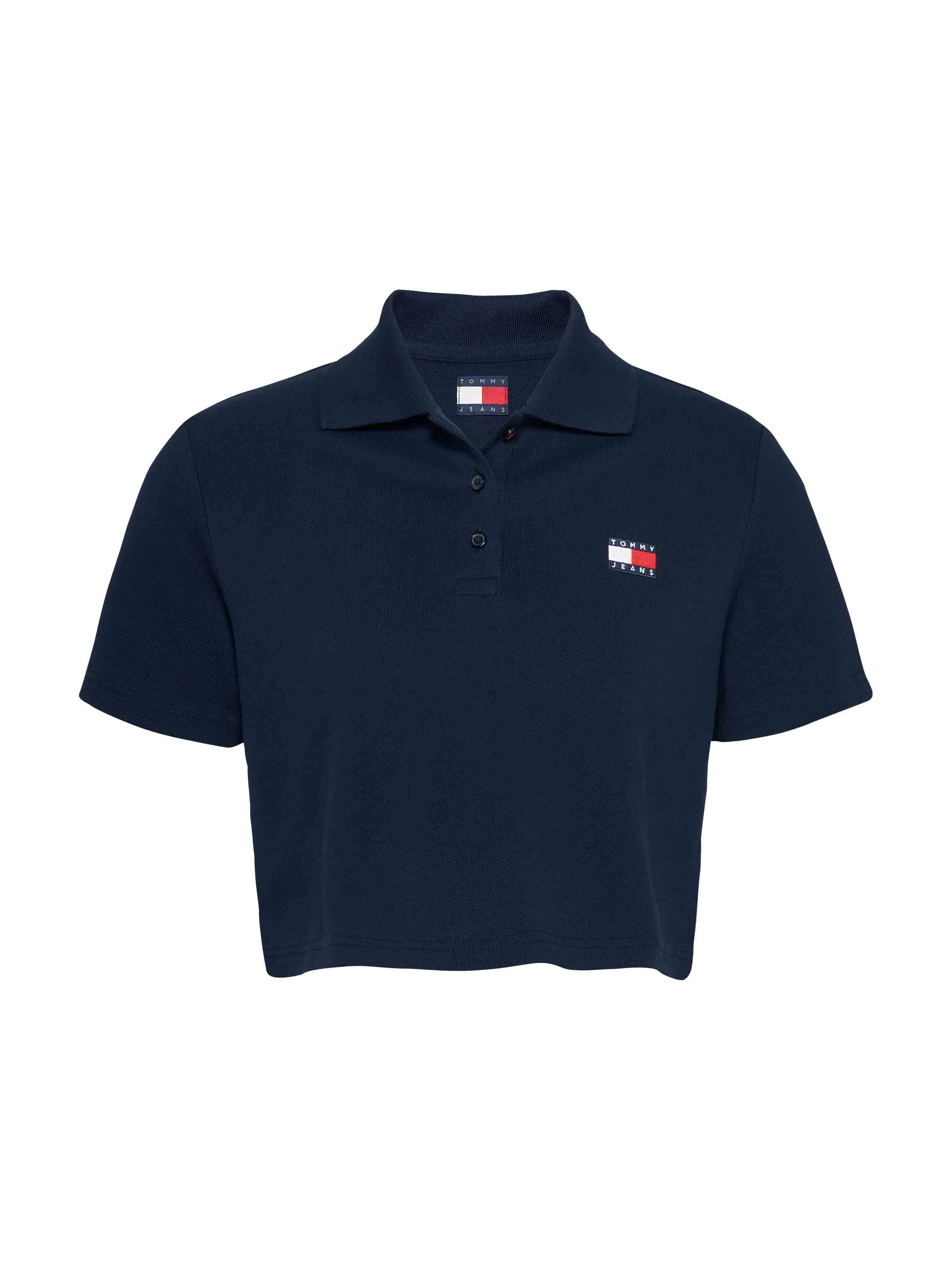 Tommy Hilfiger Jeans Cropped Polo Shirt – dstore Egypt