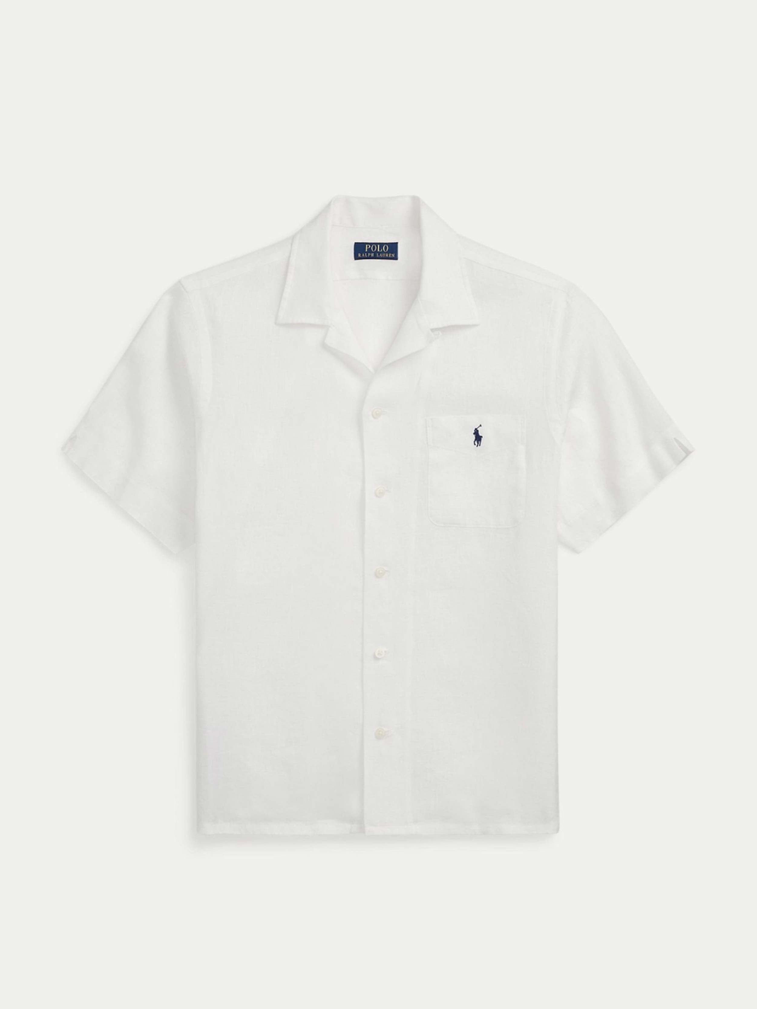 トップス Polo by Ralph Lauren linen shirt white Polo Ralph Lauren - Classic Fit Linen Shirt – dstore Egypt