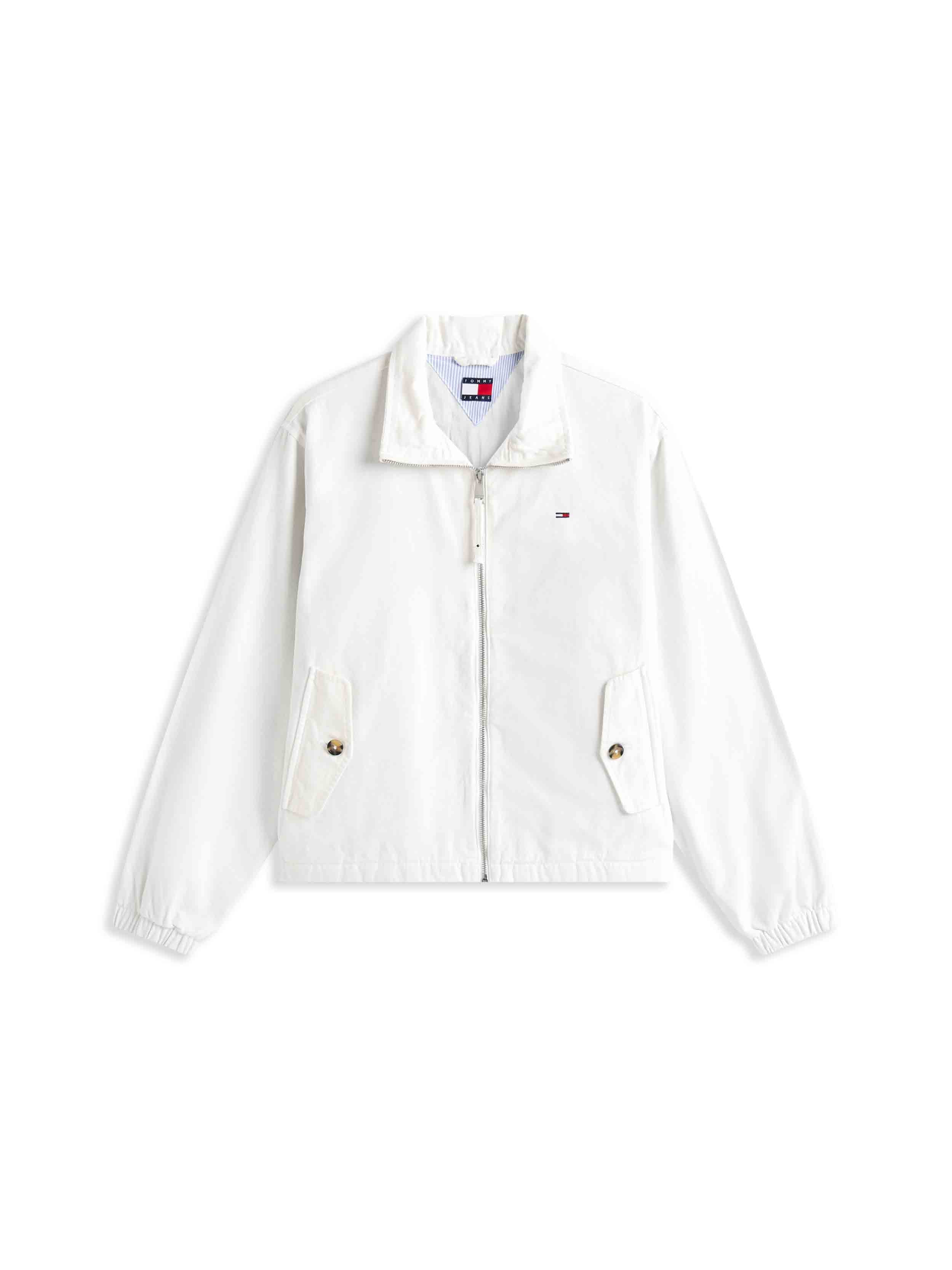 Tommy Hilfiger Jeans Women's Zip-Thru Collared Jacket