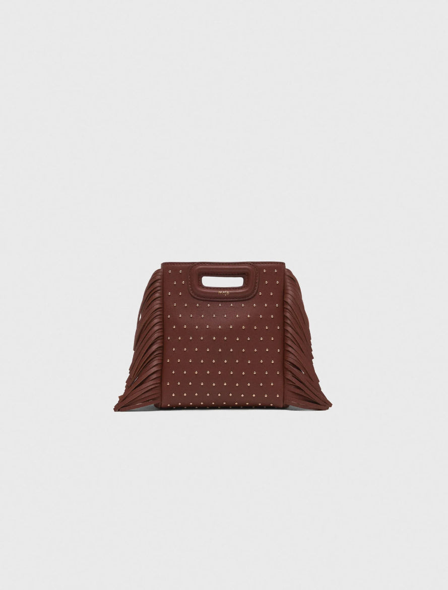Maje Women's Leather M Mini Bag With Studs – dstore Egypt