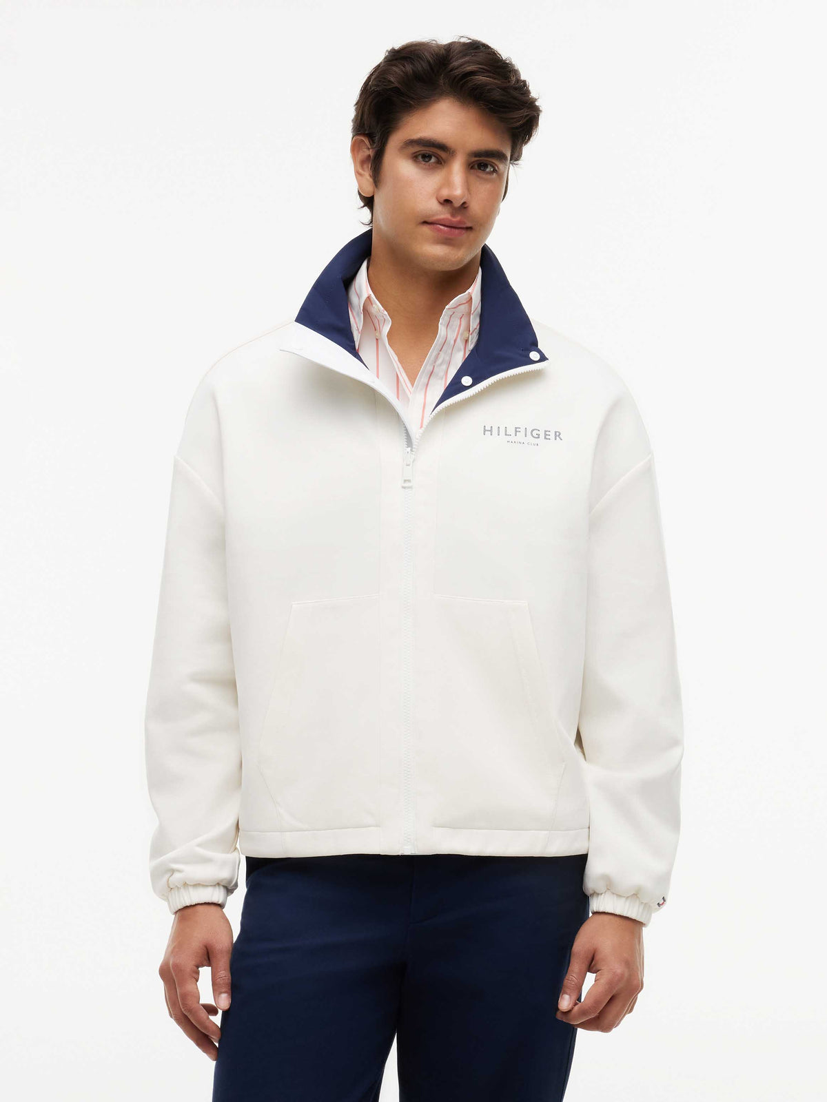 White/Navy