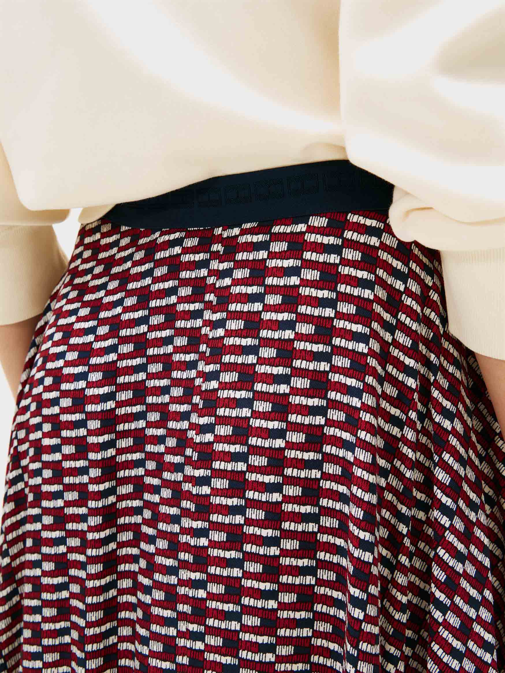 Logo Print Navy