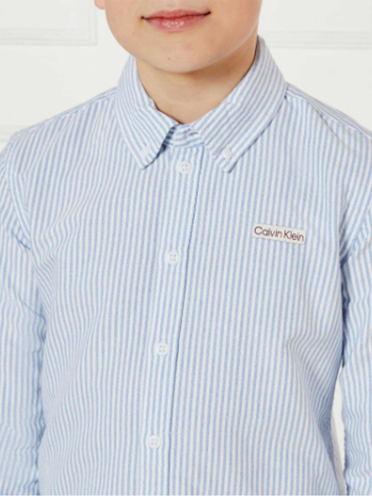 Light blue/White stripe