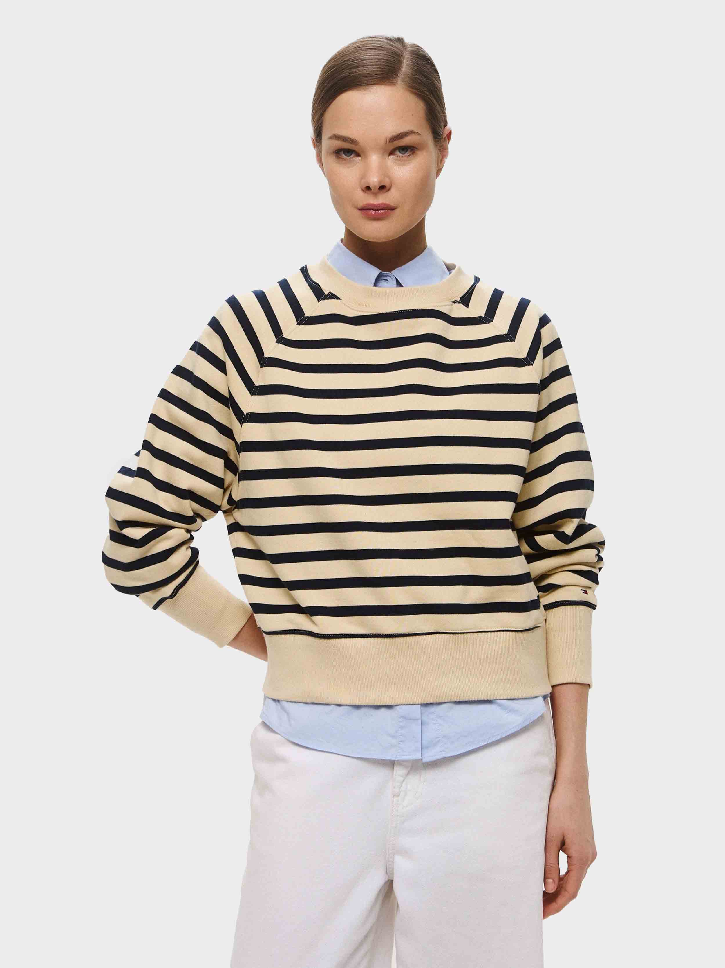 Ivory/navy