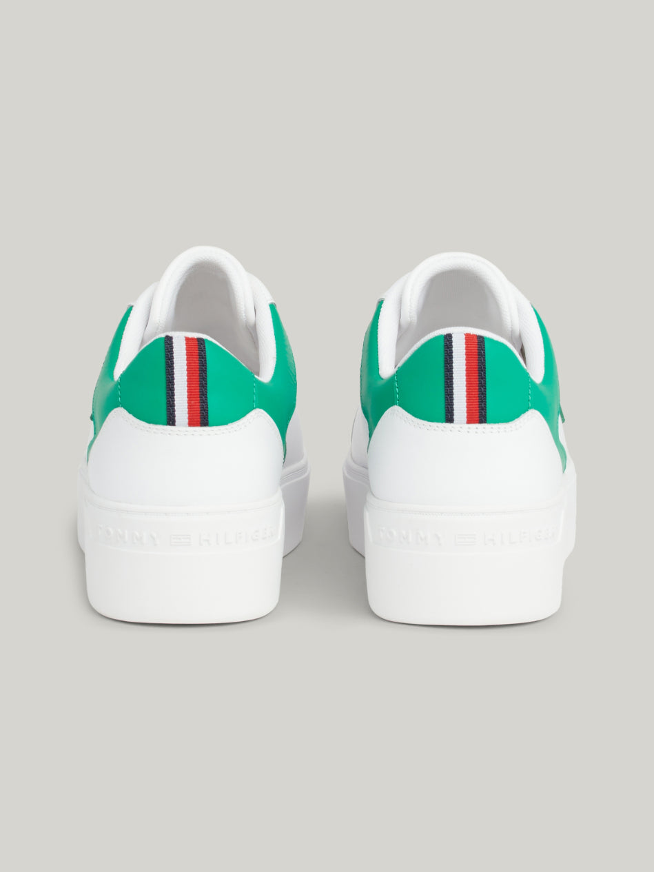 white /green
