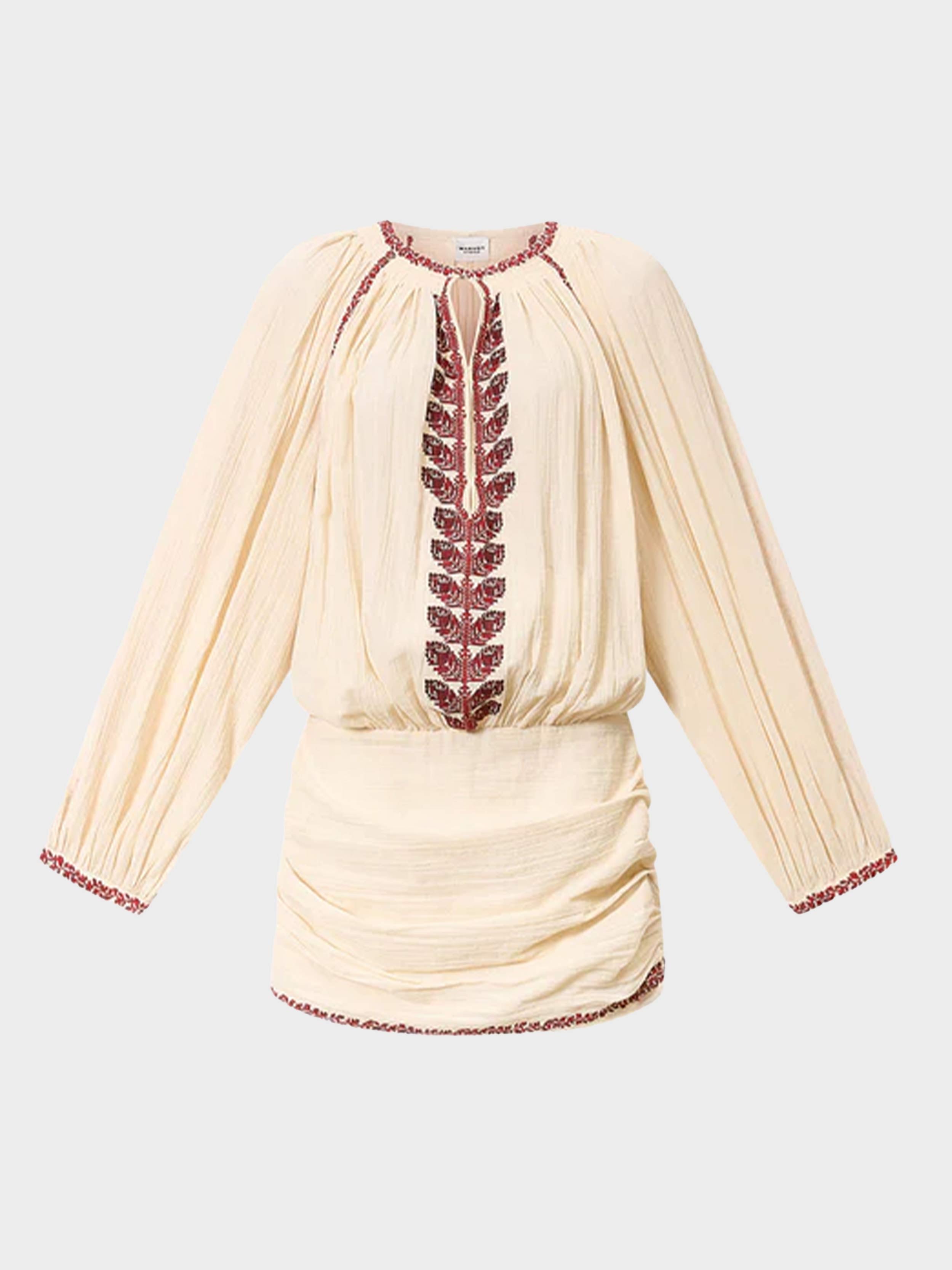 Beige/Red