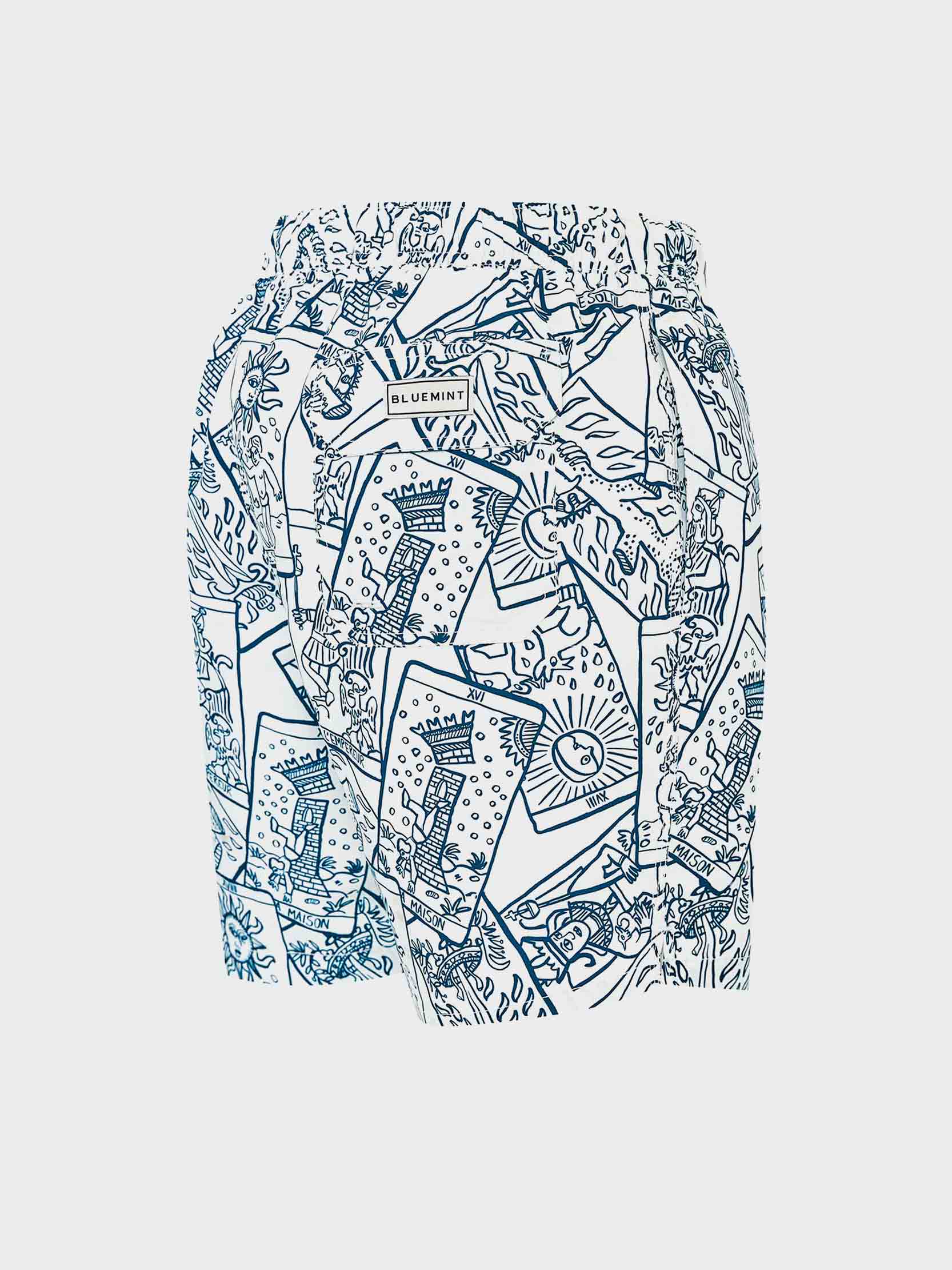 Blue / White