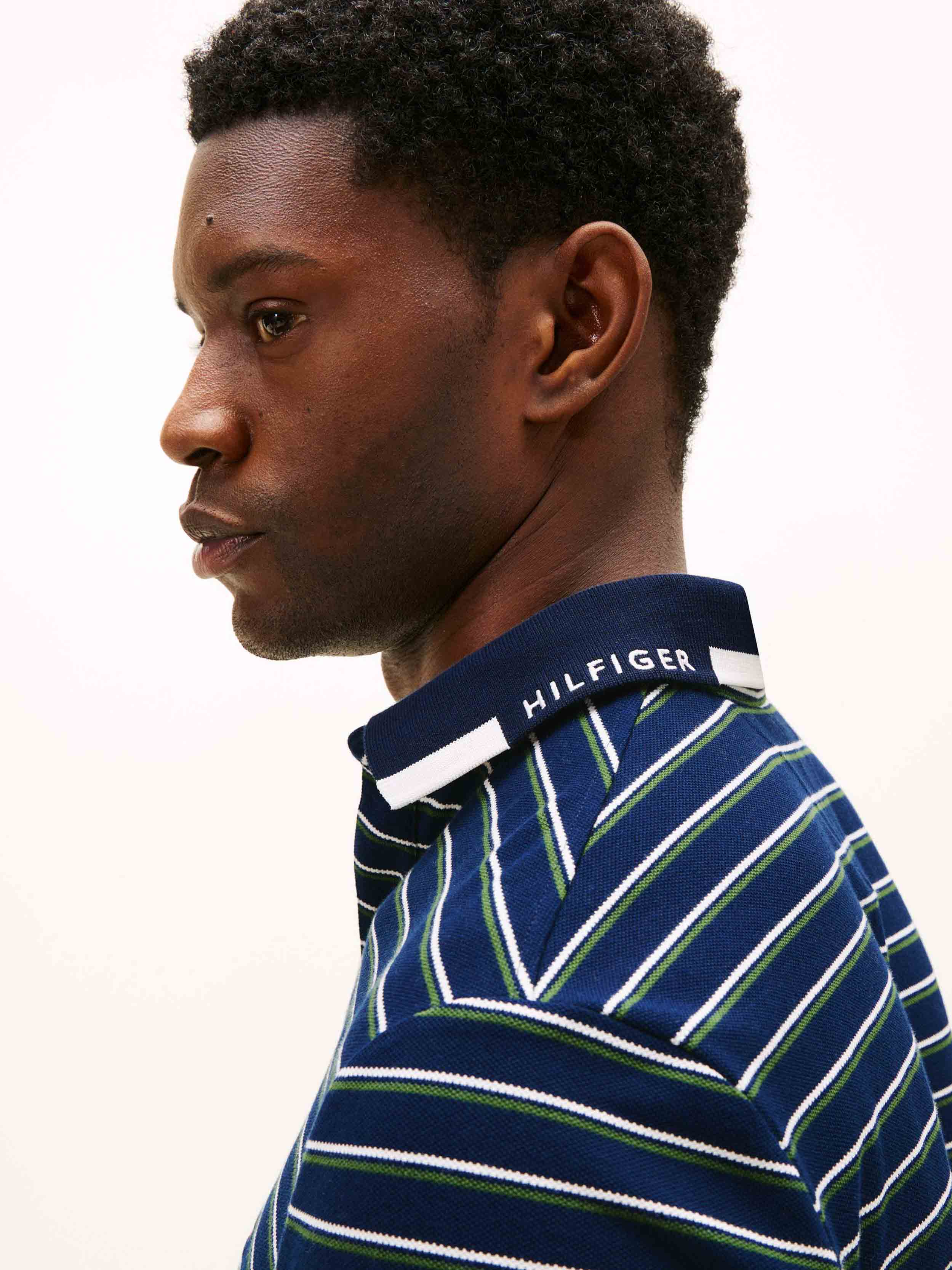 Navy \ White stripe