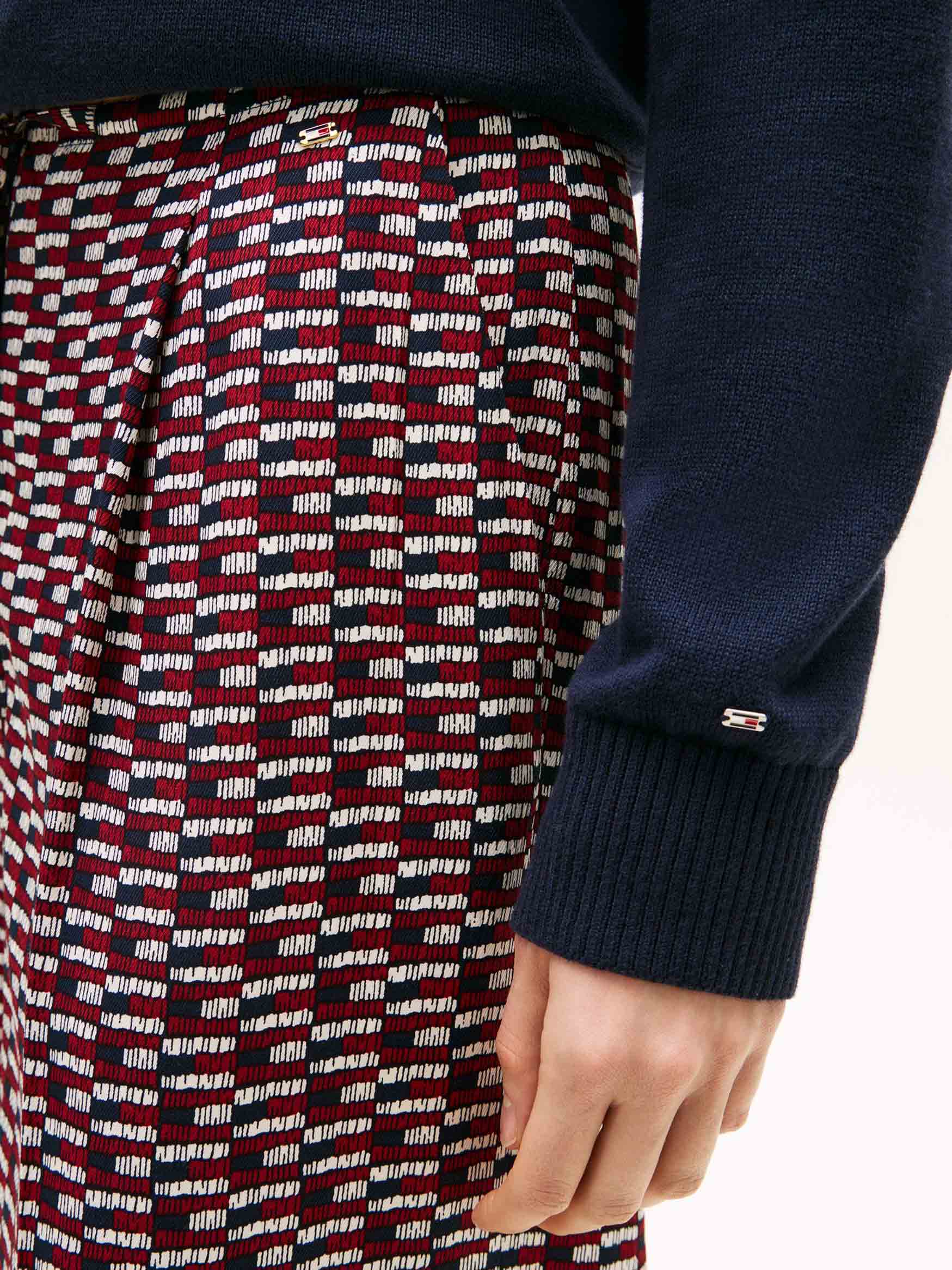 Logo Print Navy