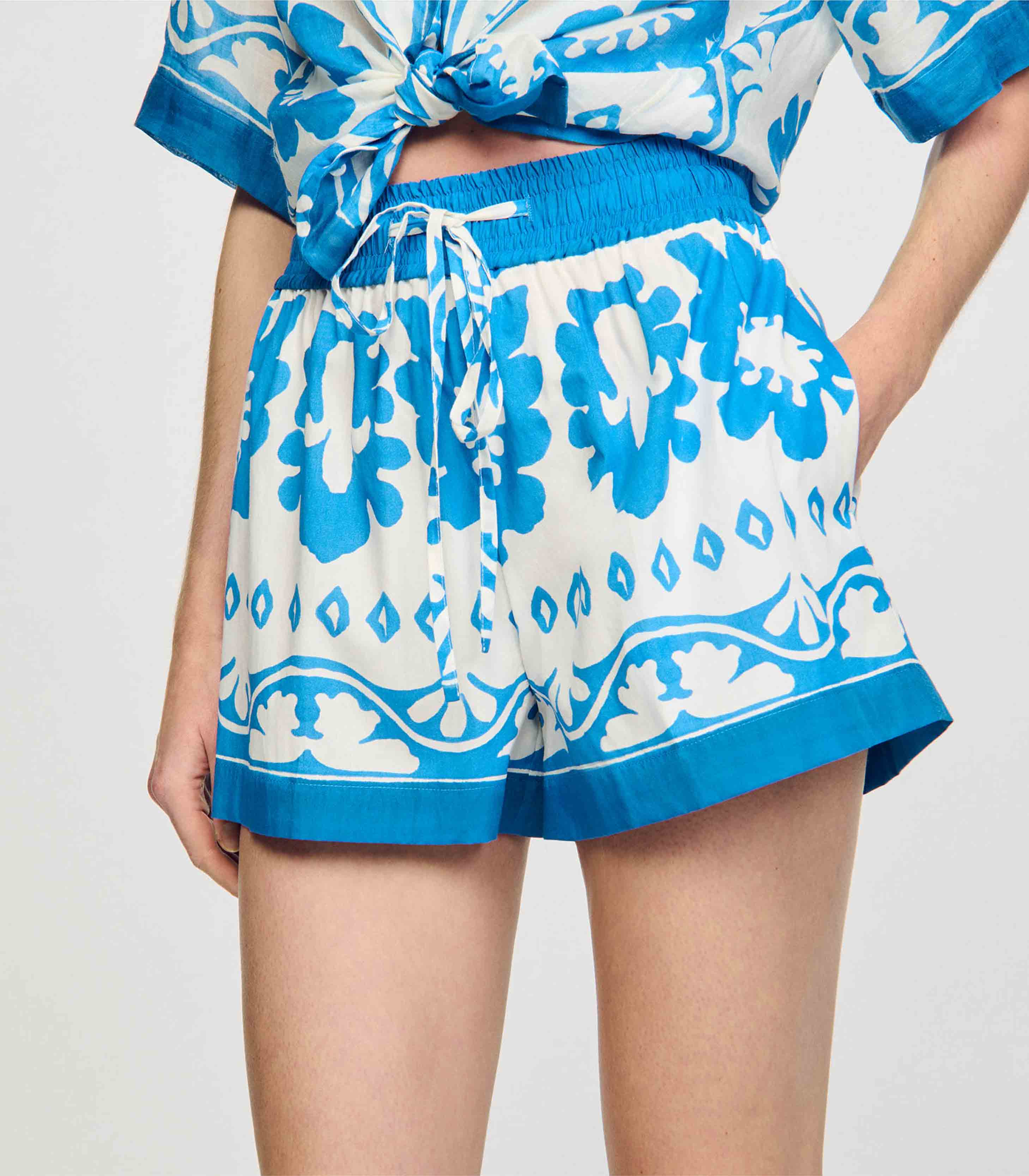 Blue / White