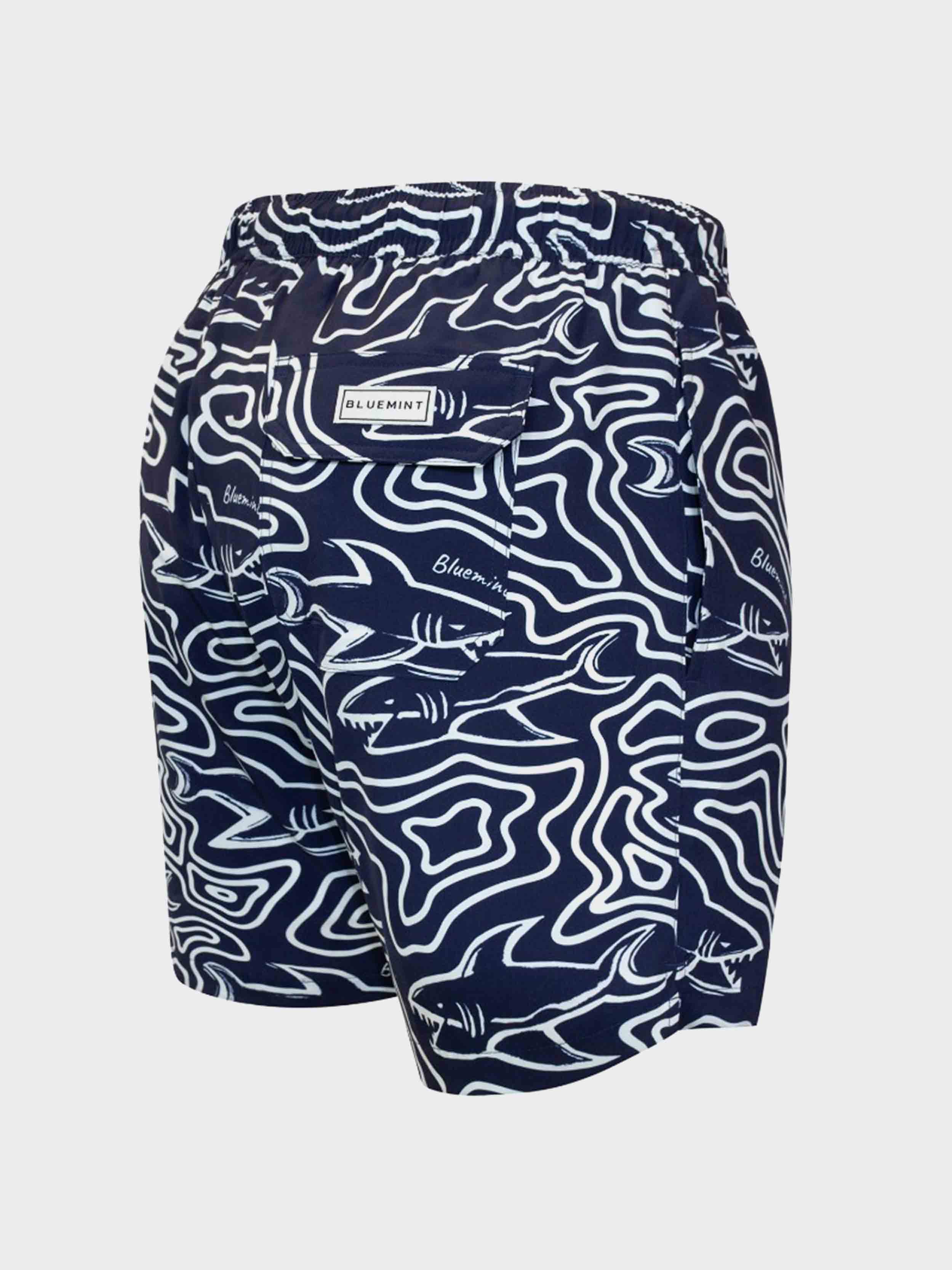 Navy/White