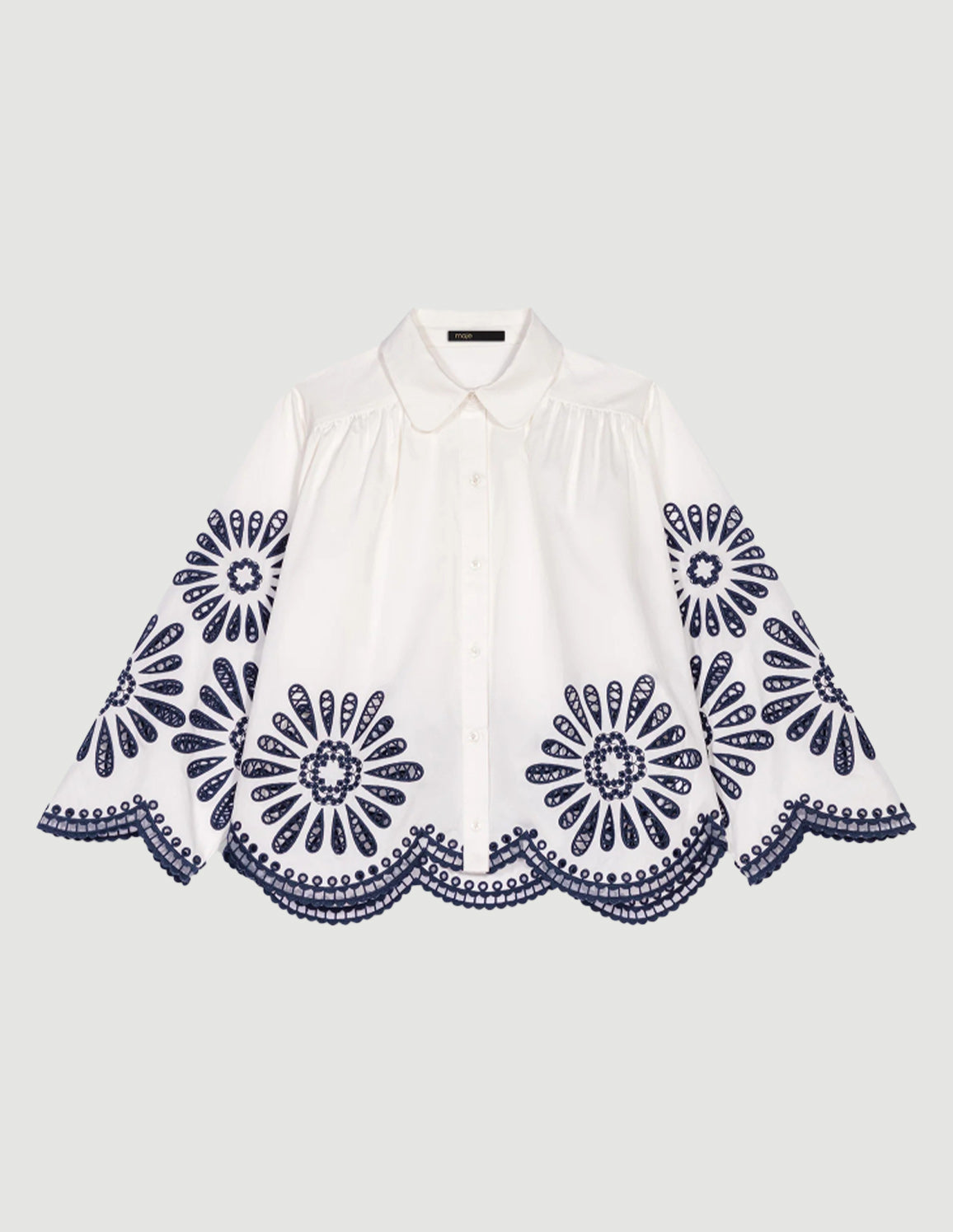 White / Navy