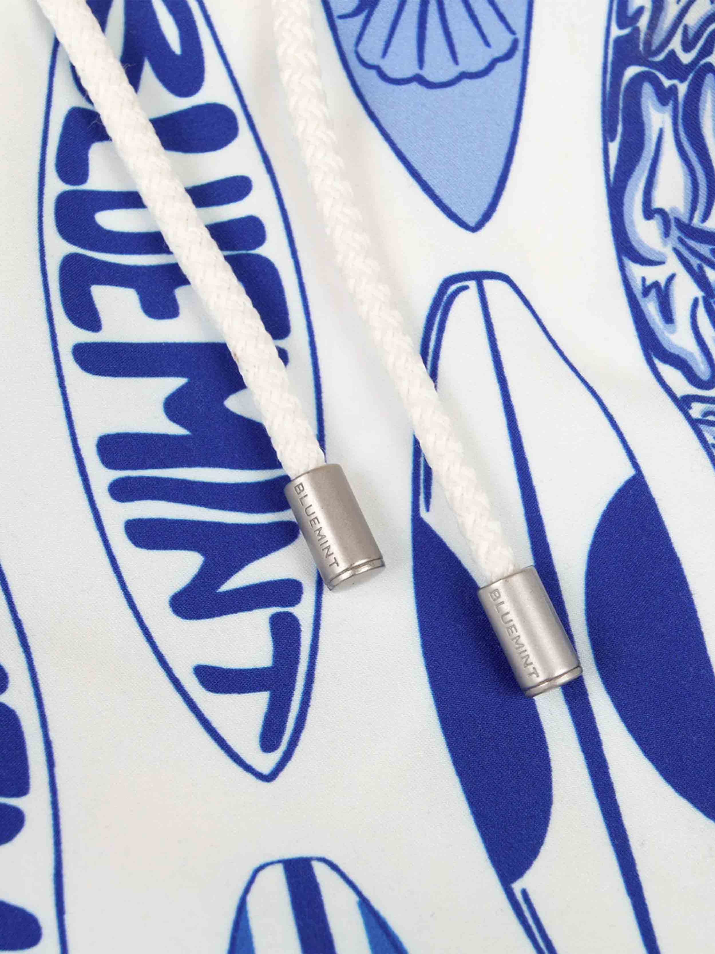 White / Blue