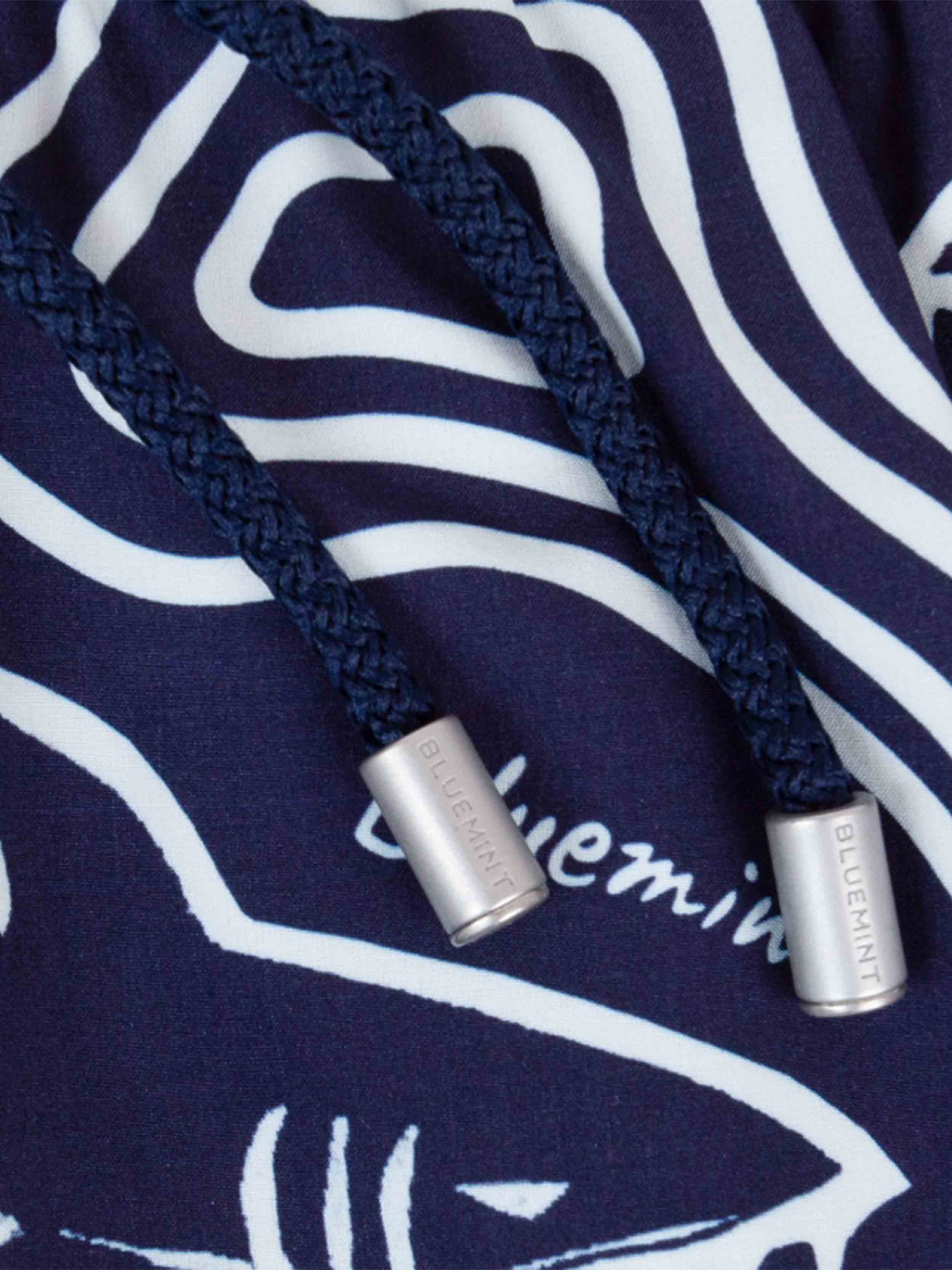Navy/White