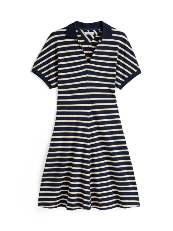 Ecru/Navy Blue