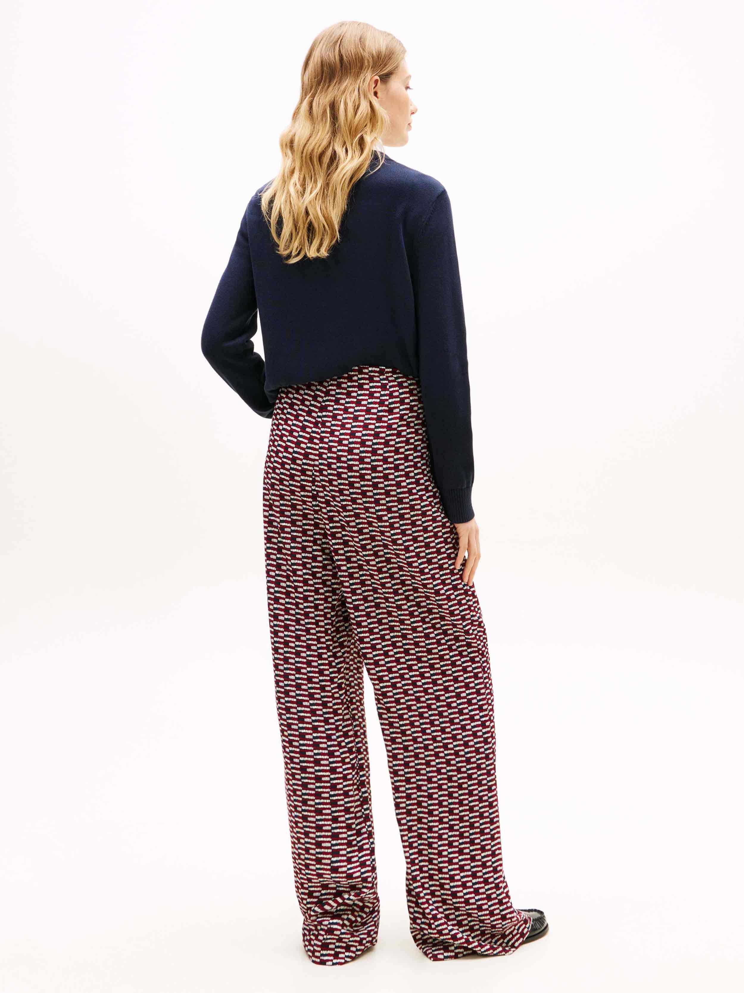 Logo Print Navy
