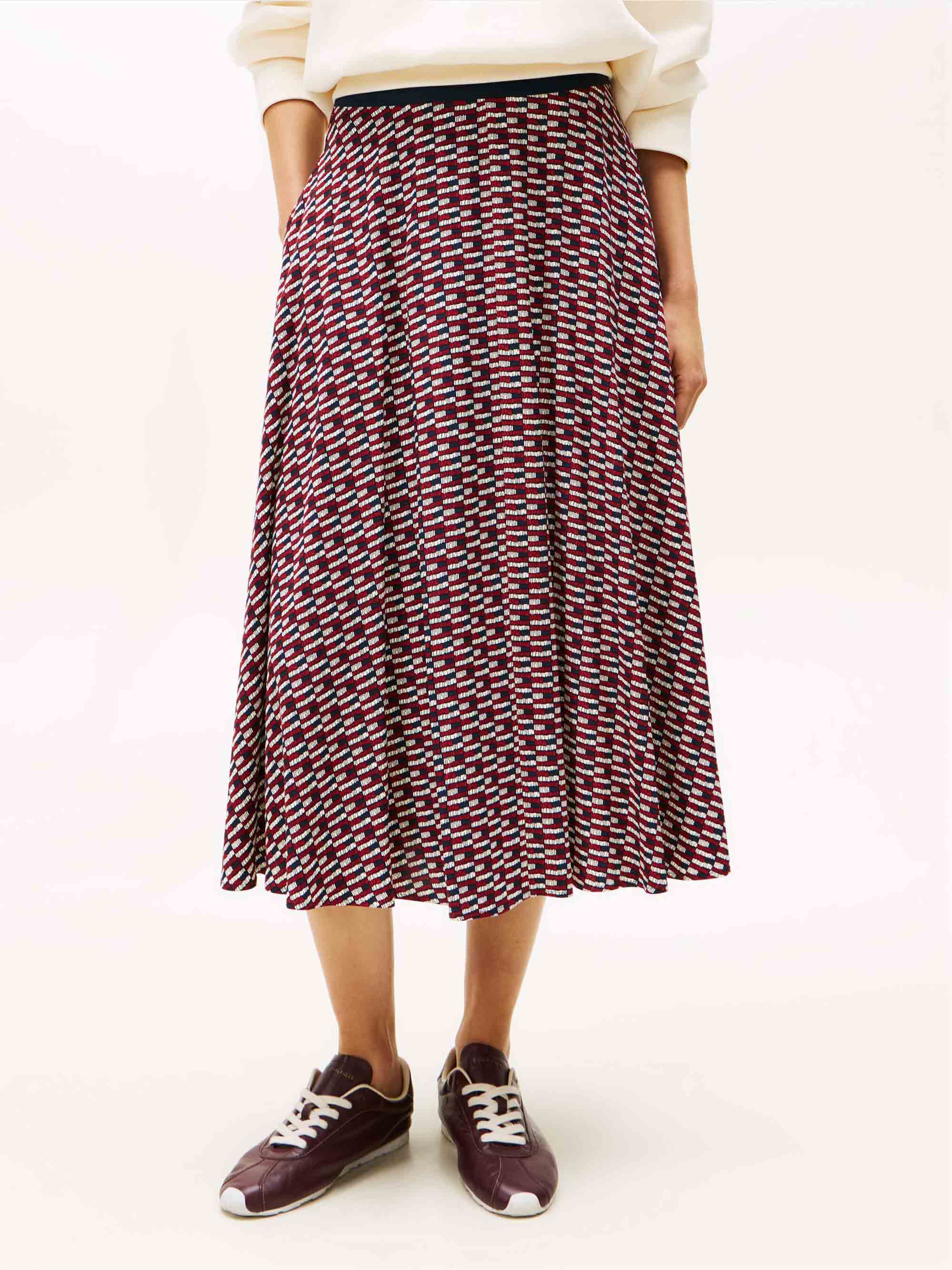 Logo Print Navy