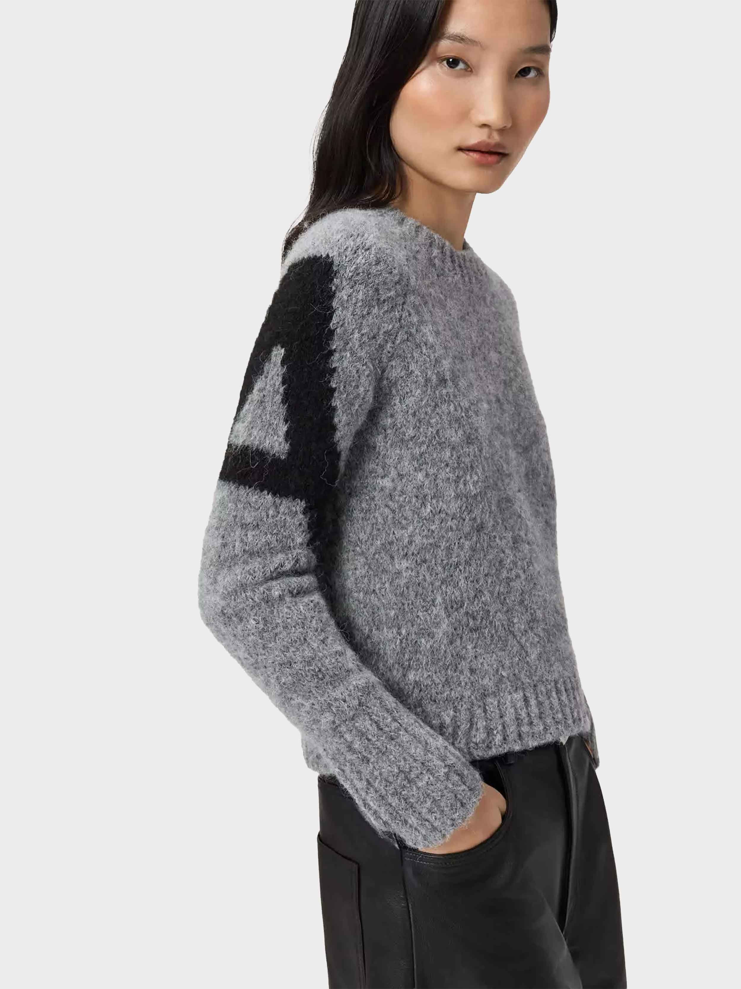 GREY/BLACK
