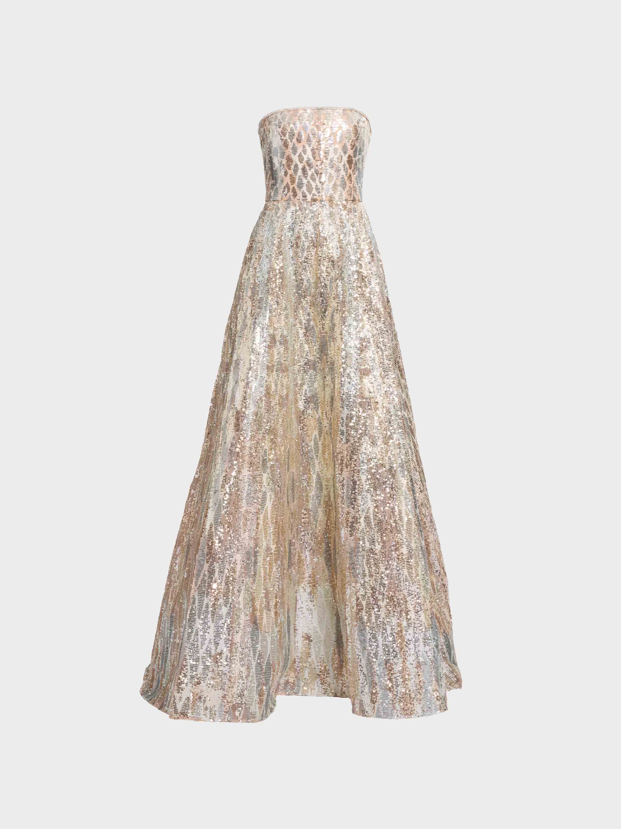 elie saab embroidered tulle long dress Elie Saab Embroidered Tulle Long-Sleeve Illusion Midi Dress, Daiquiri G, Women's, 36, Cocktail & Party Wedding Guest Dresses Long-Sleeve Dresses
