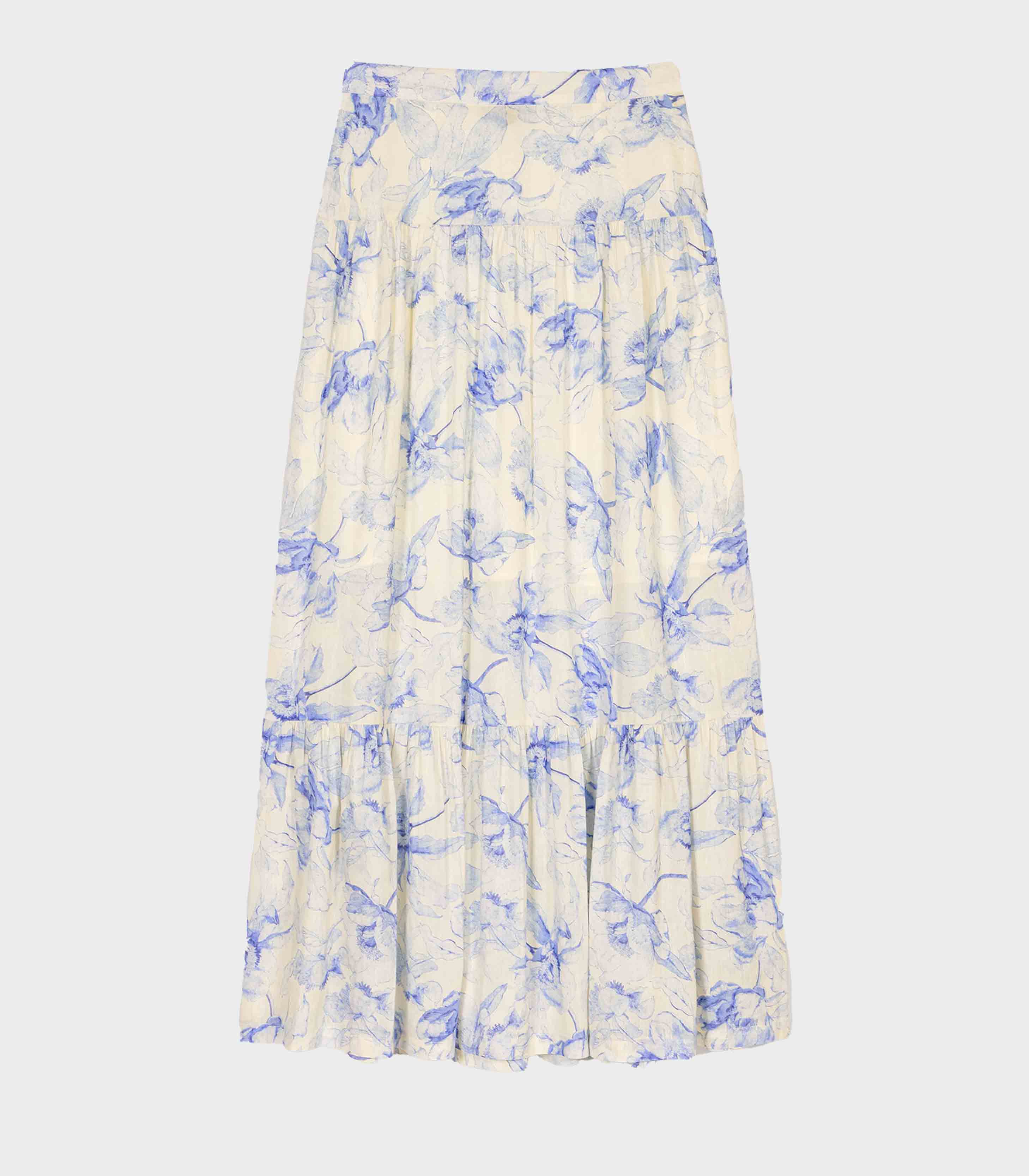 BLUE/Ecru