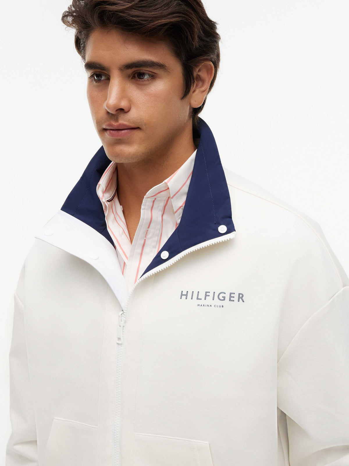 White/Navy