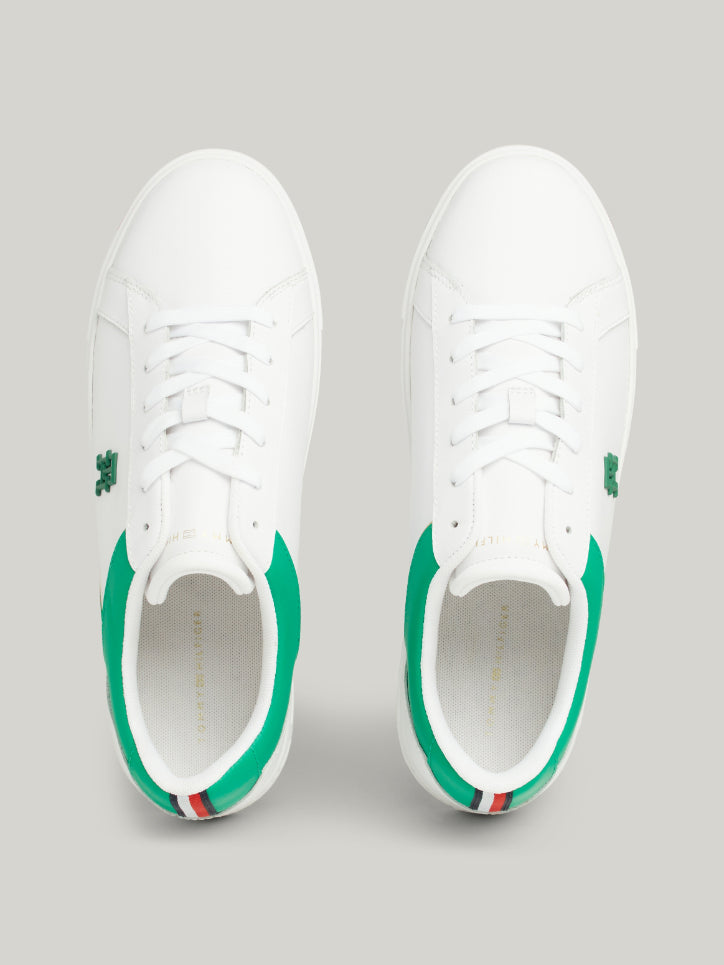 white /green