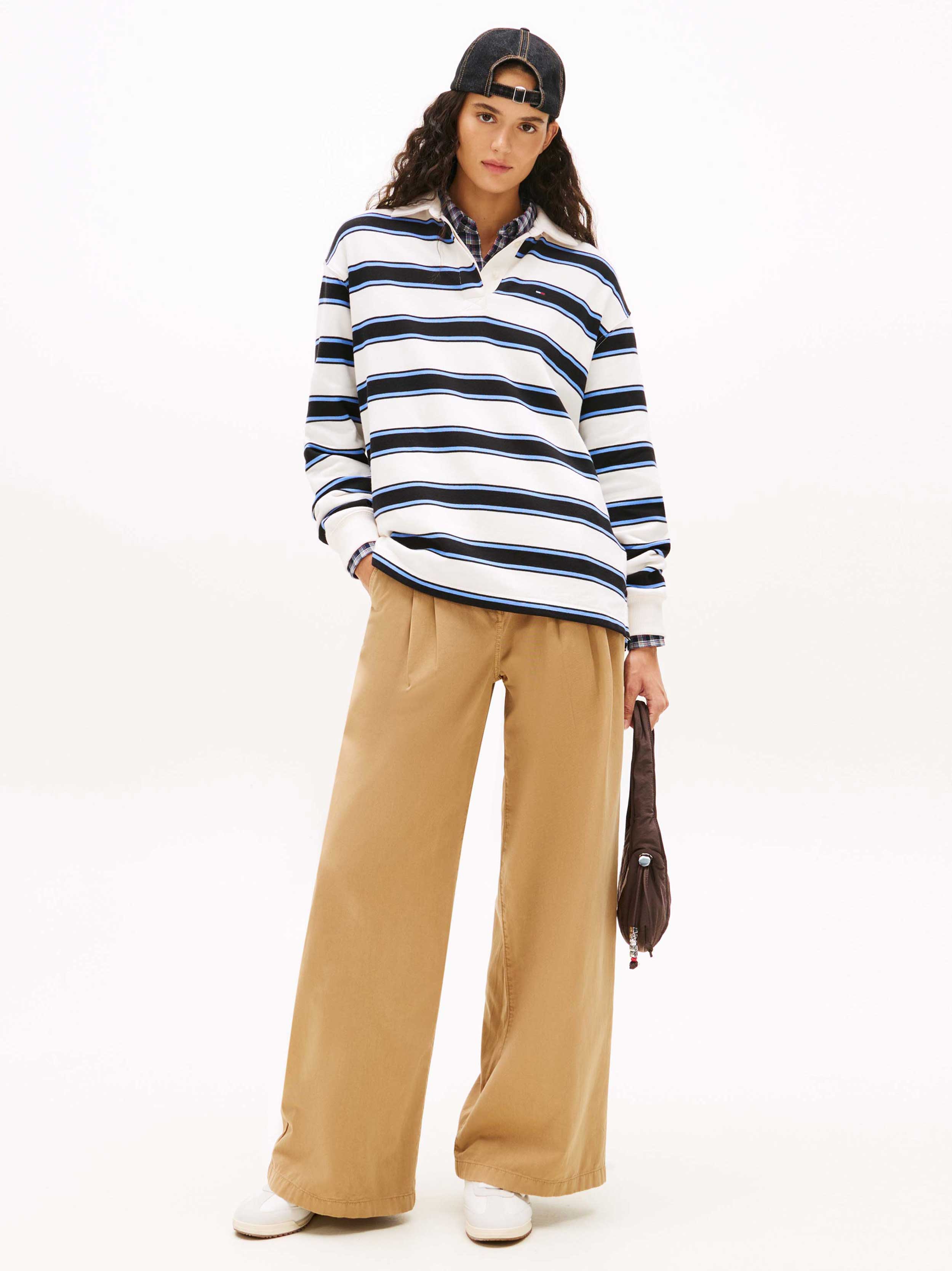 Navy \ White stripe