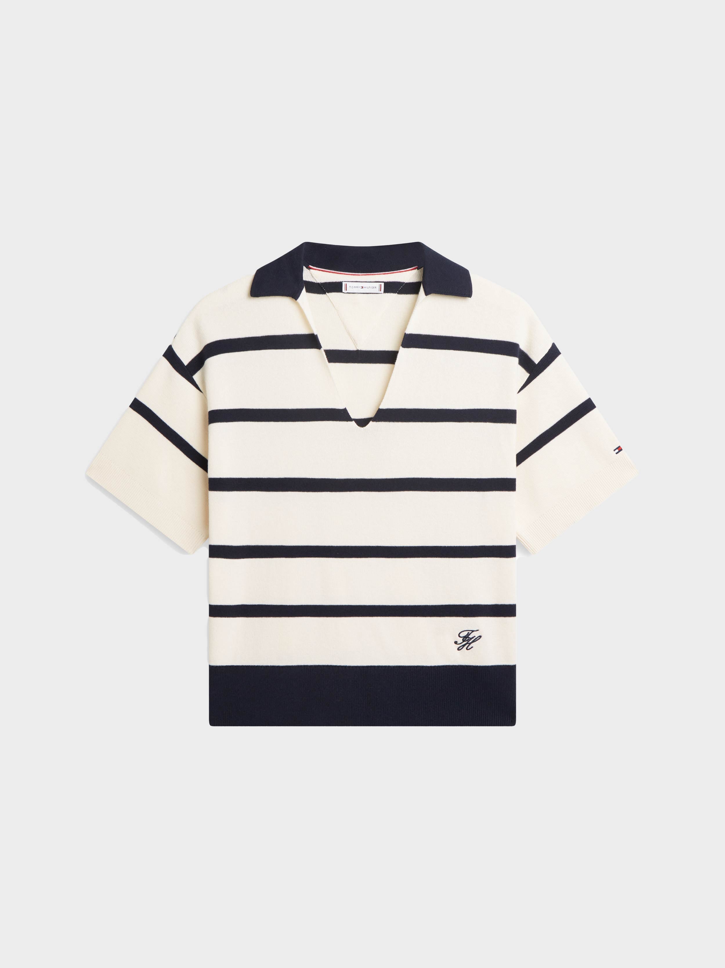 Navy/White stripe