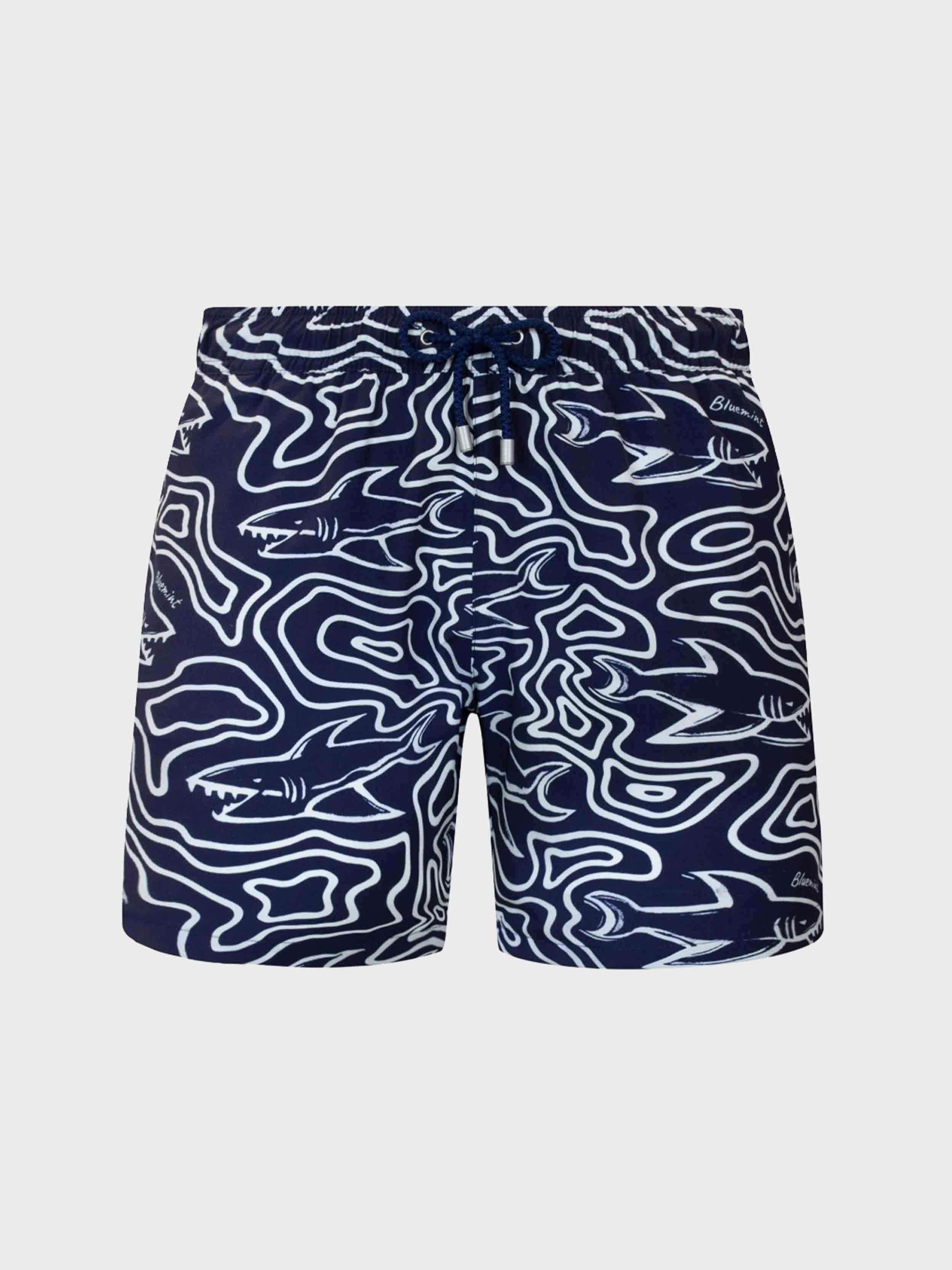 Navy/White