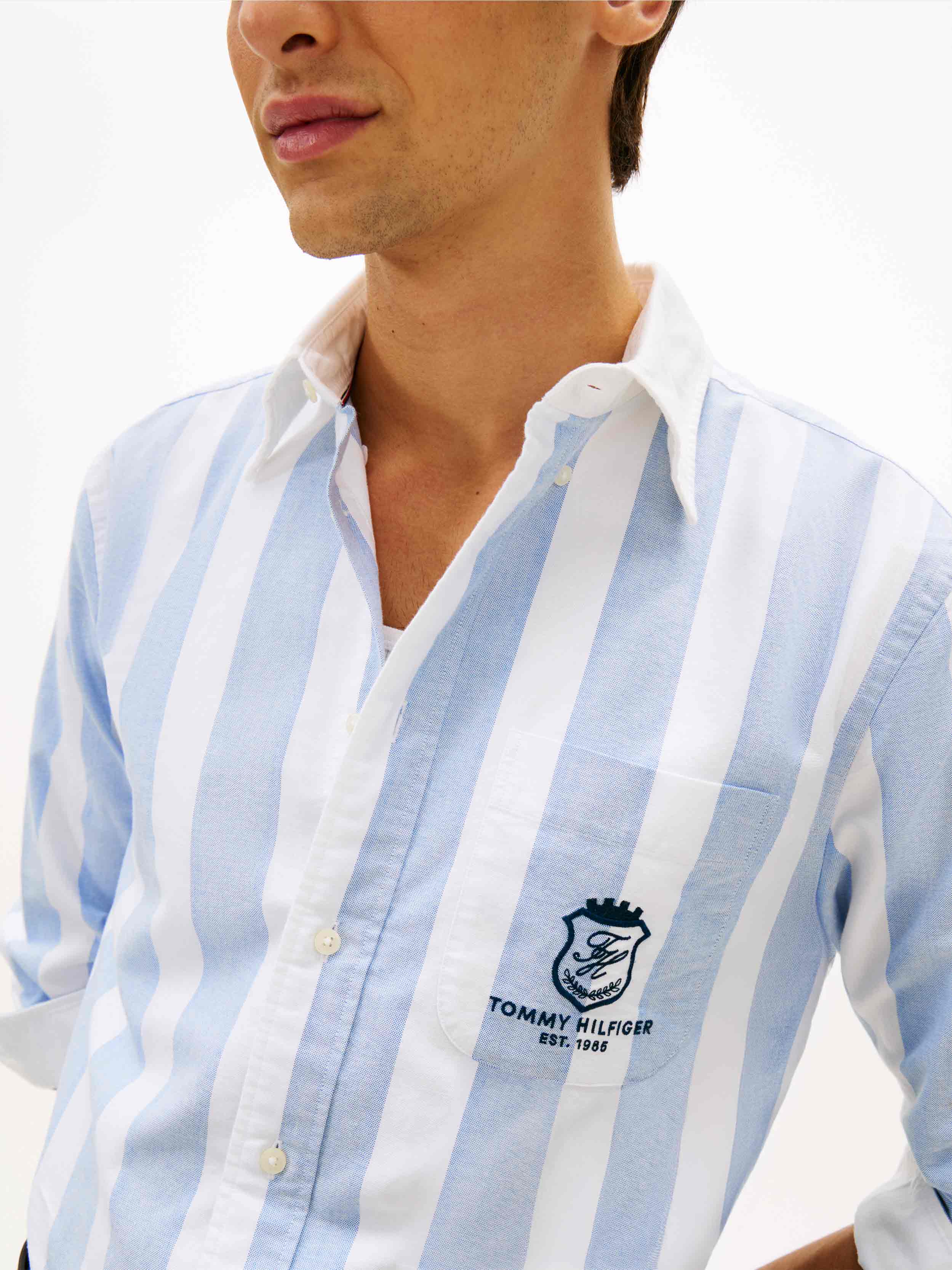 Light Blue Stripes