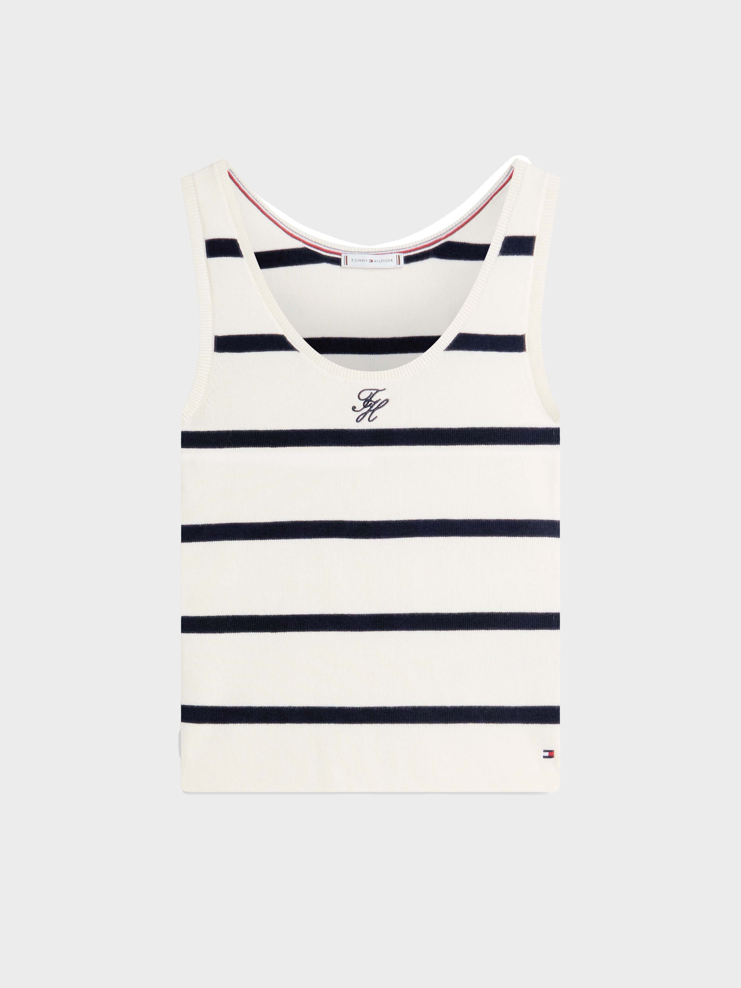 Navy/White Stripe