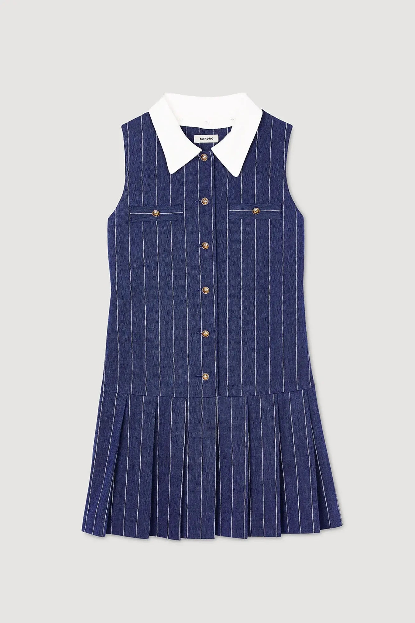 Navy / Ecru