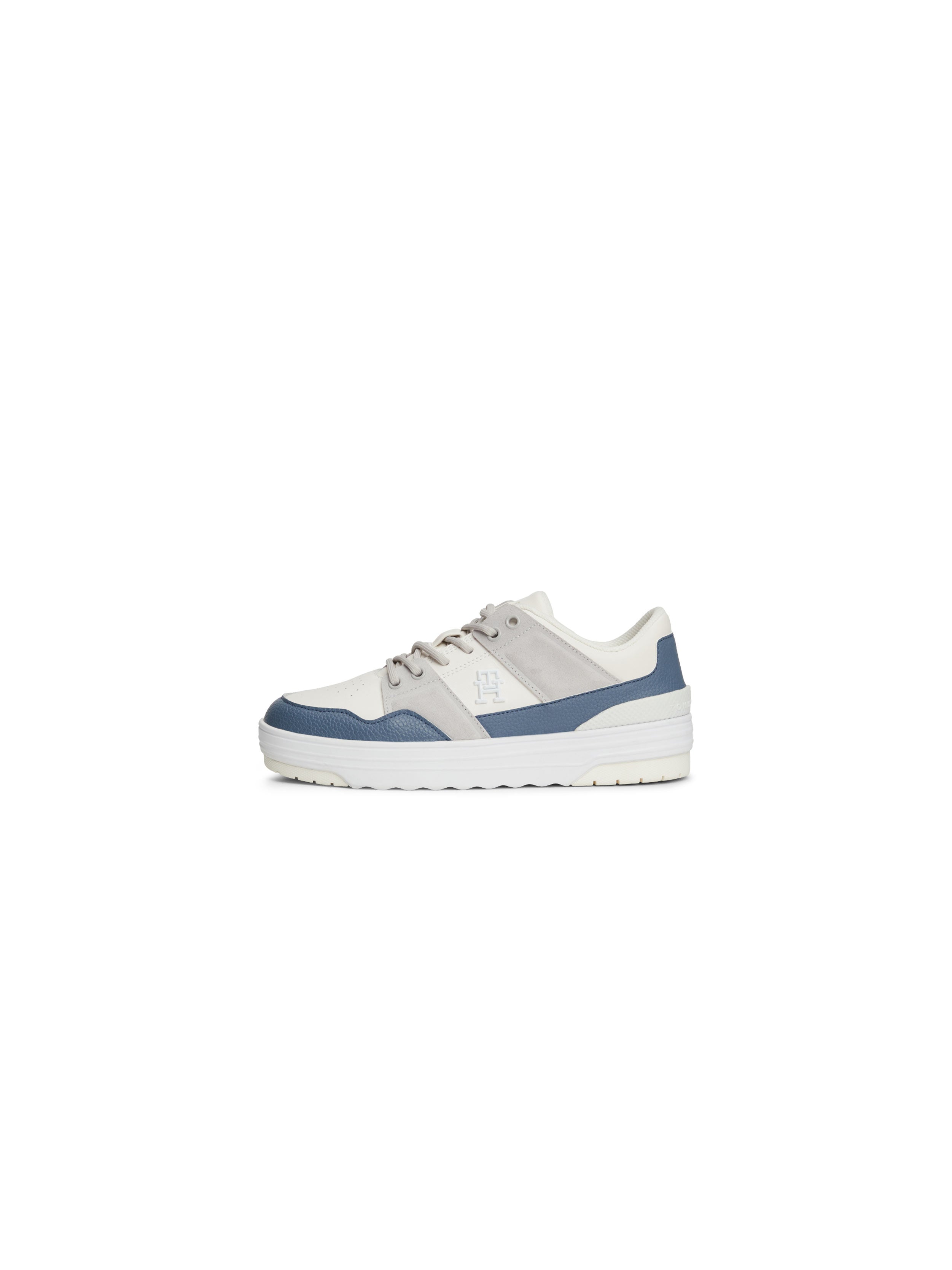 White/Navy blue