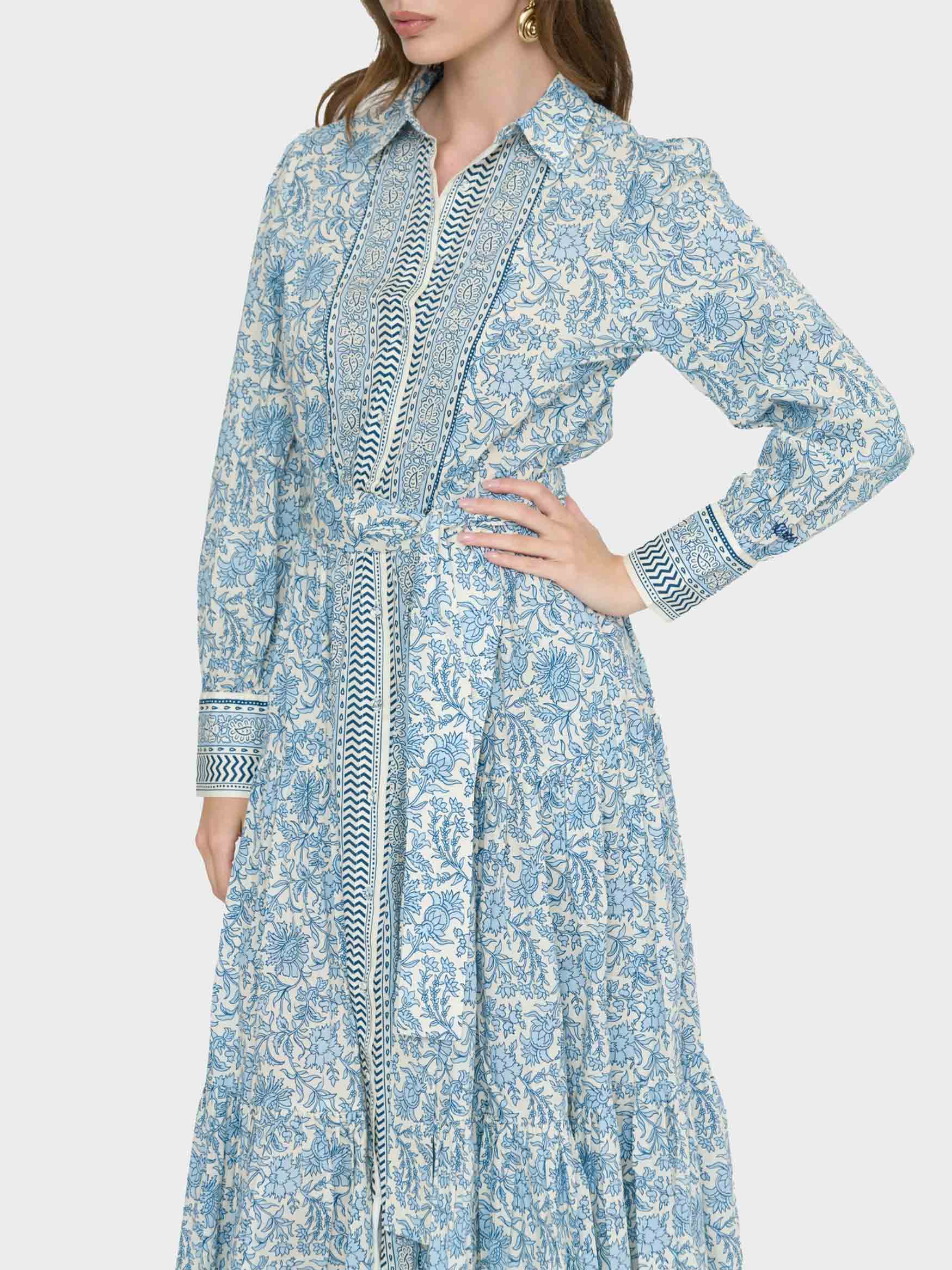 Floral Blue