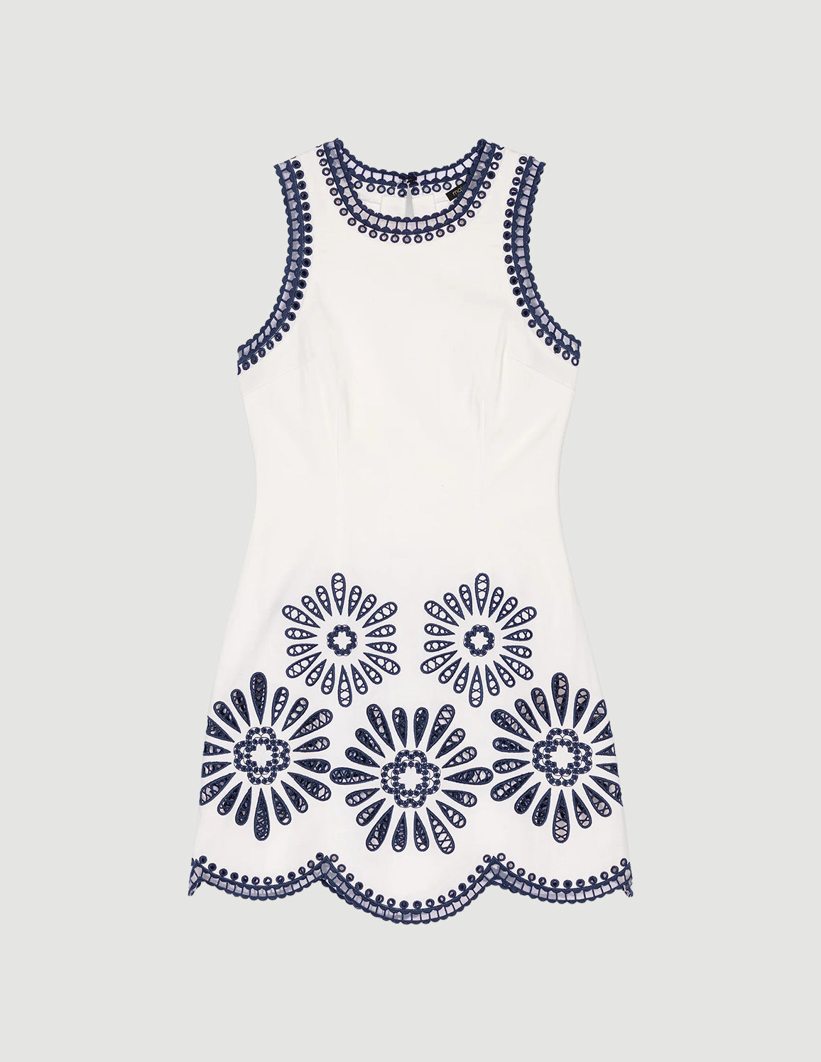 White / Navy