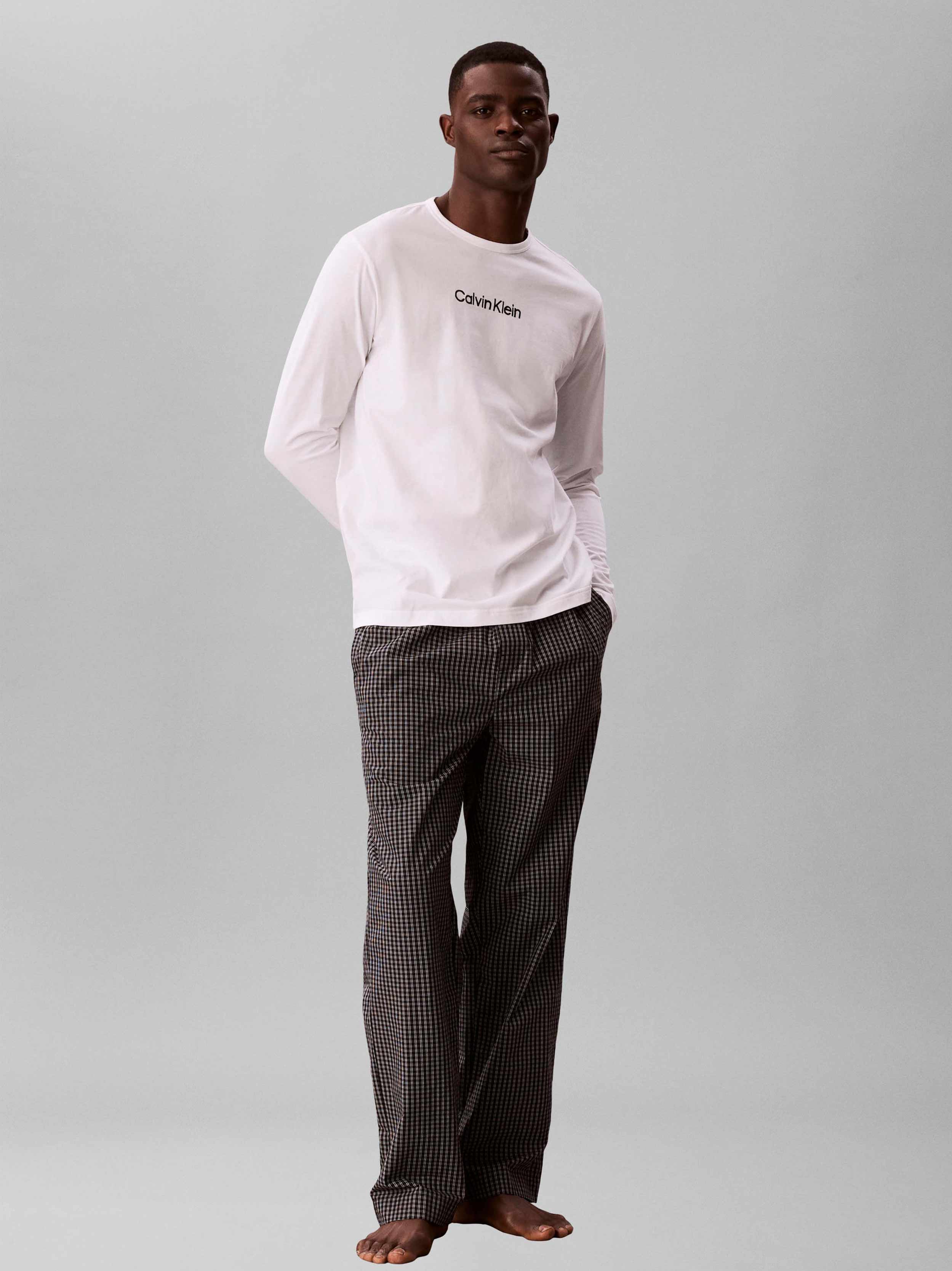 Classic White TOP / SUMMIT PLAID BL