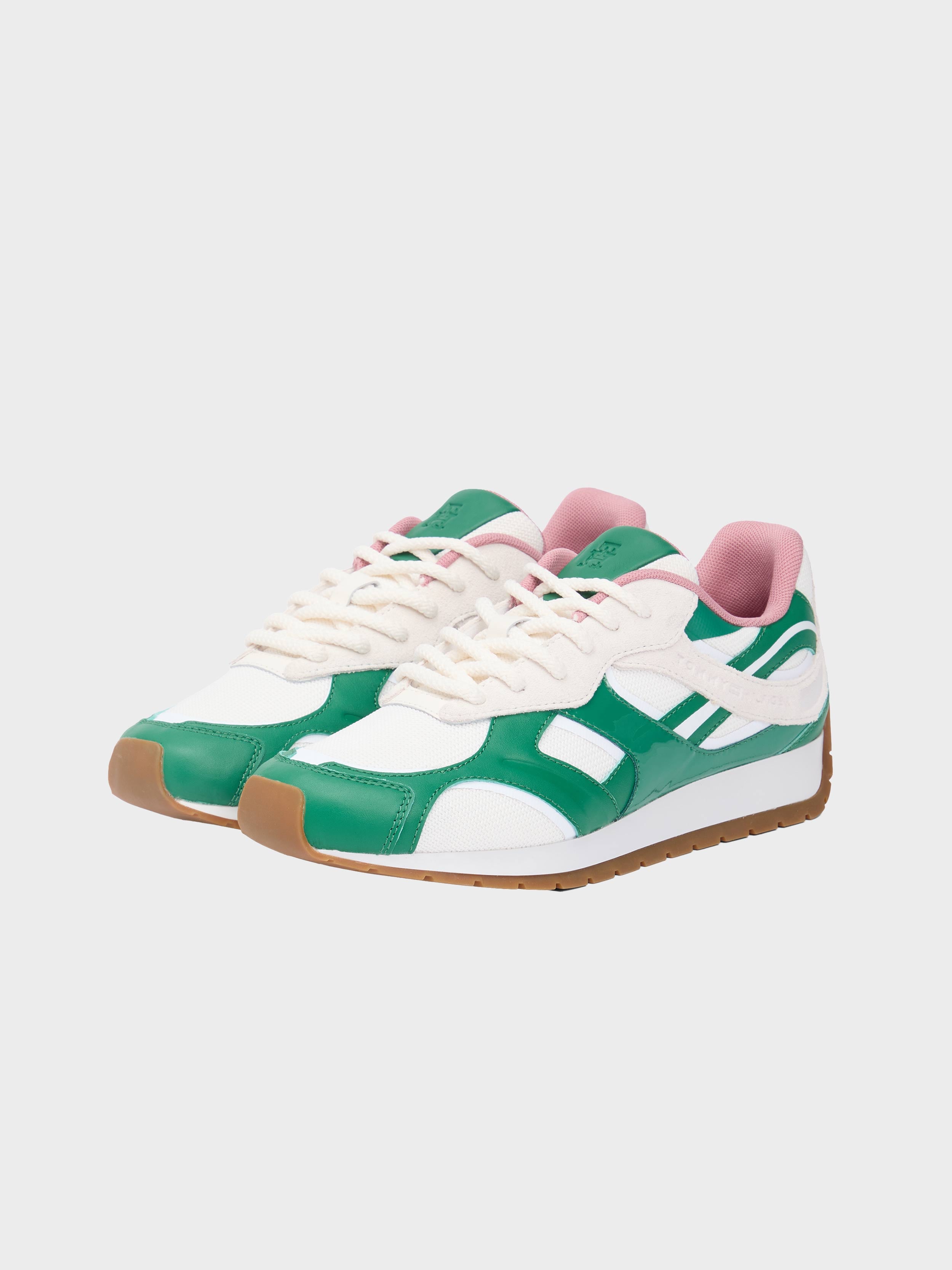 Green / White