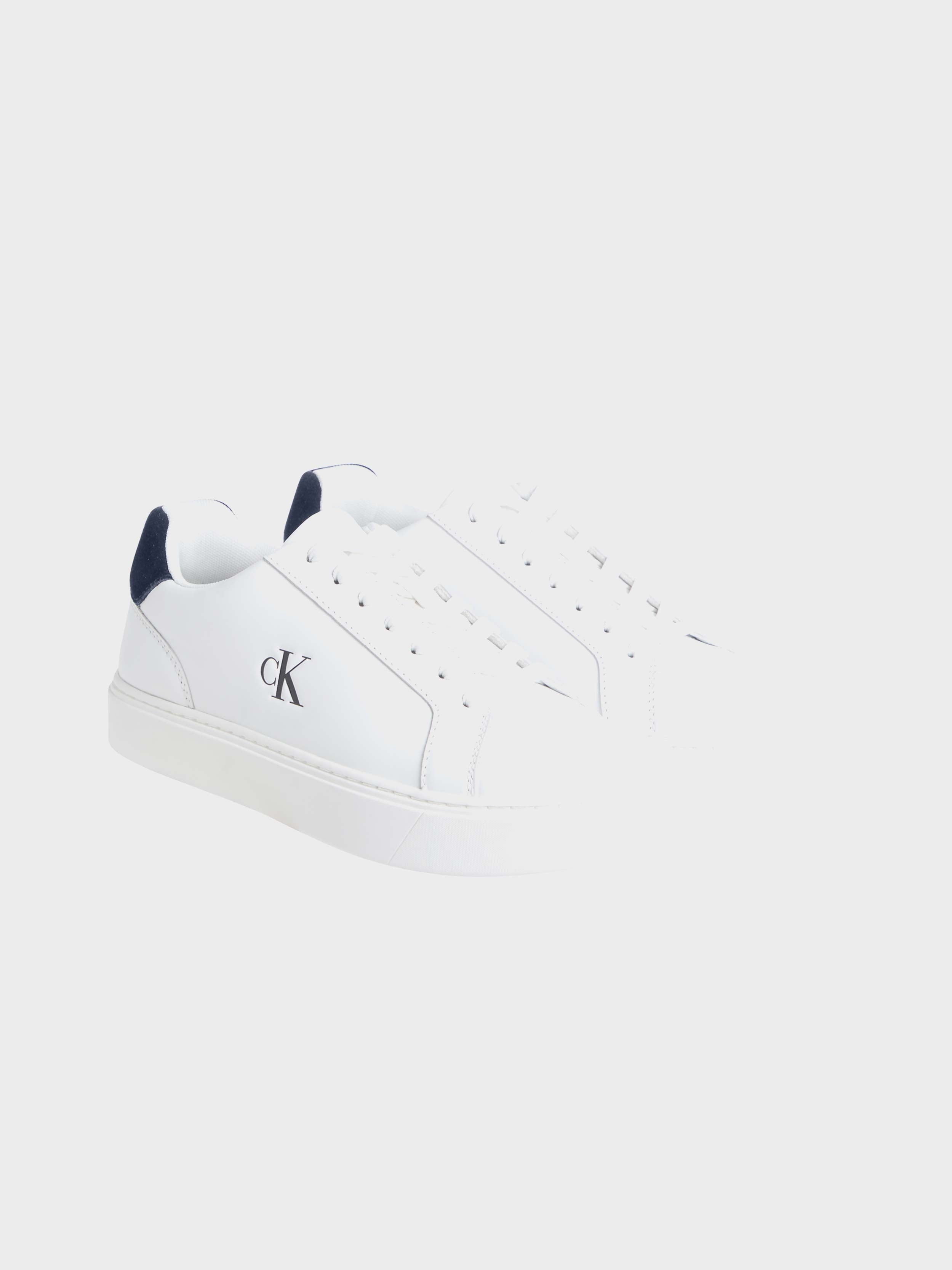 White / Navy