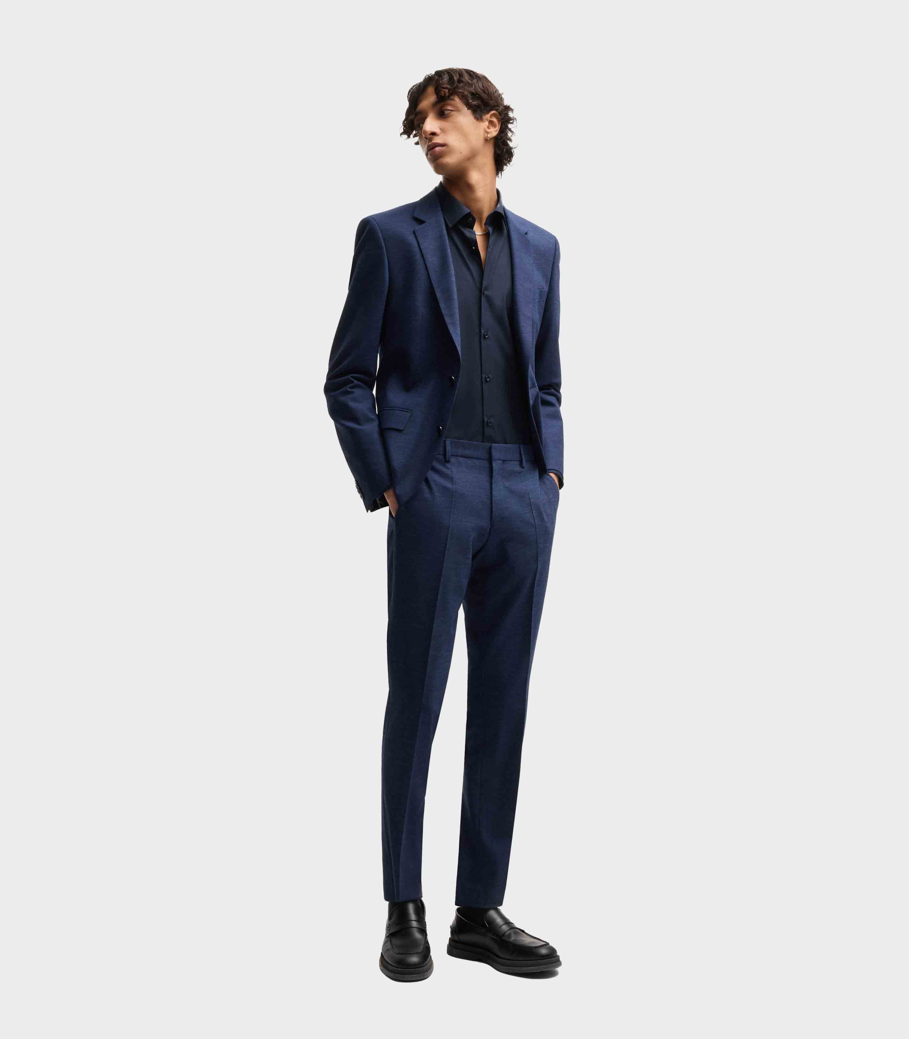 Floral Navy