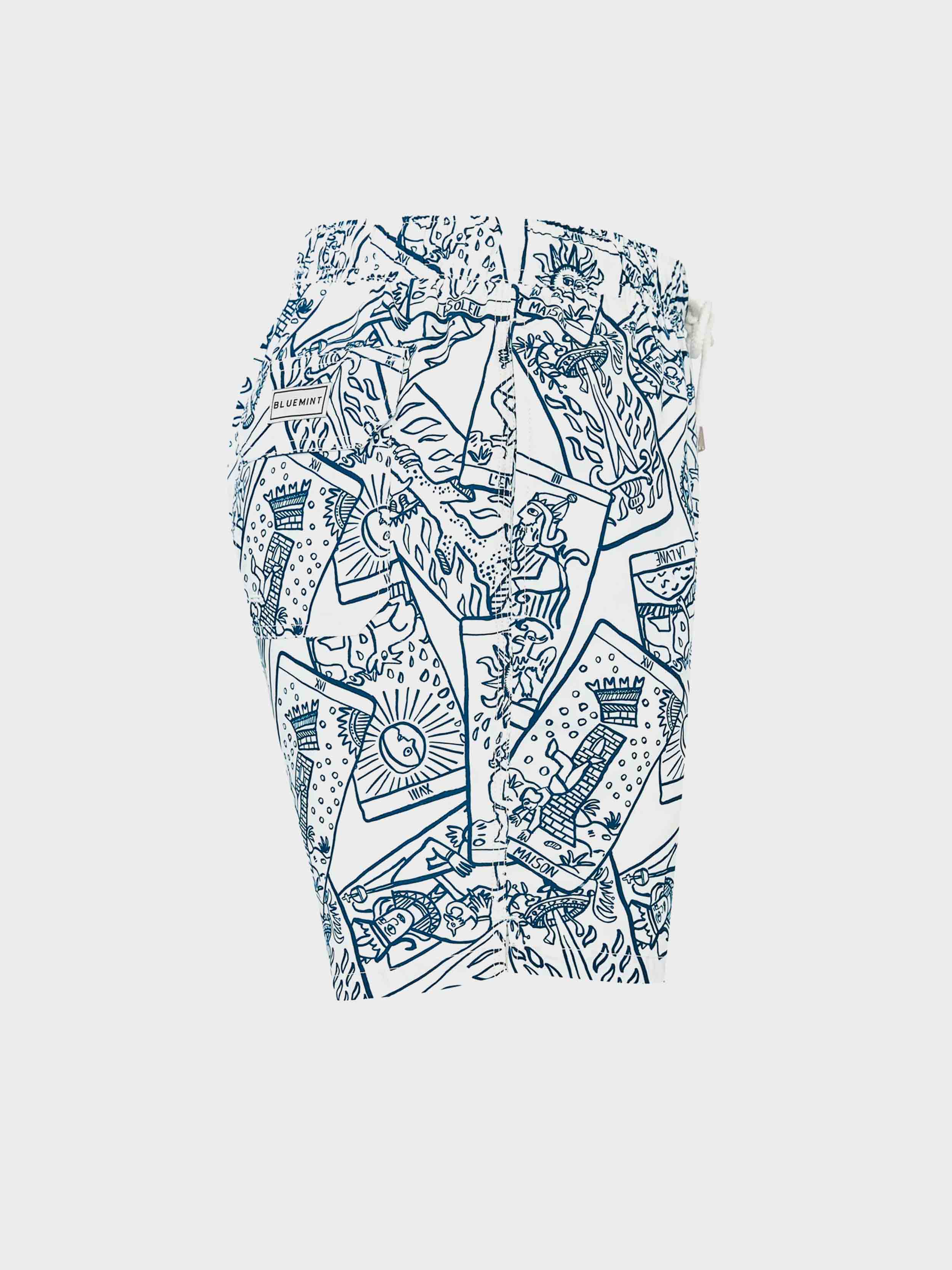 Blue / White