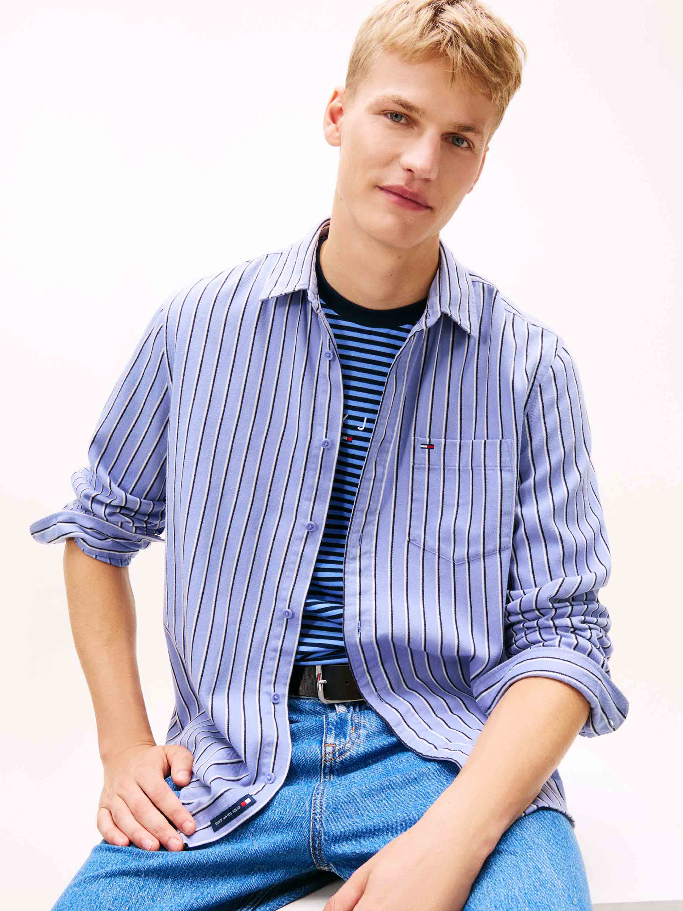 Navy Stripes