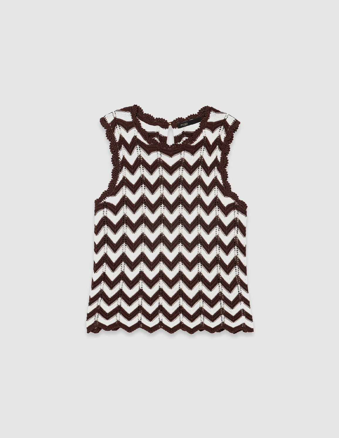 Brown / white