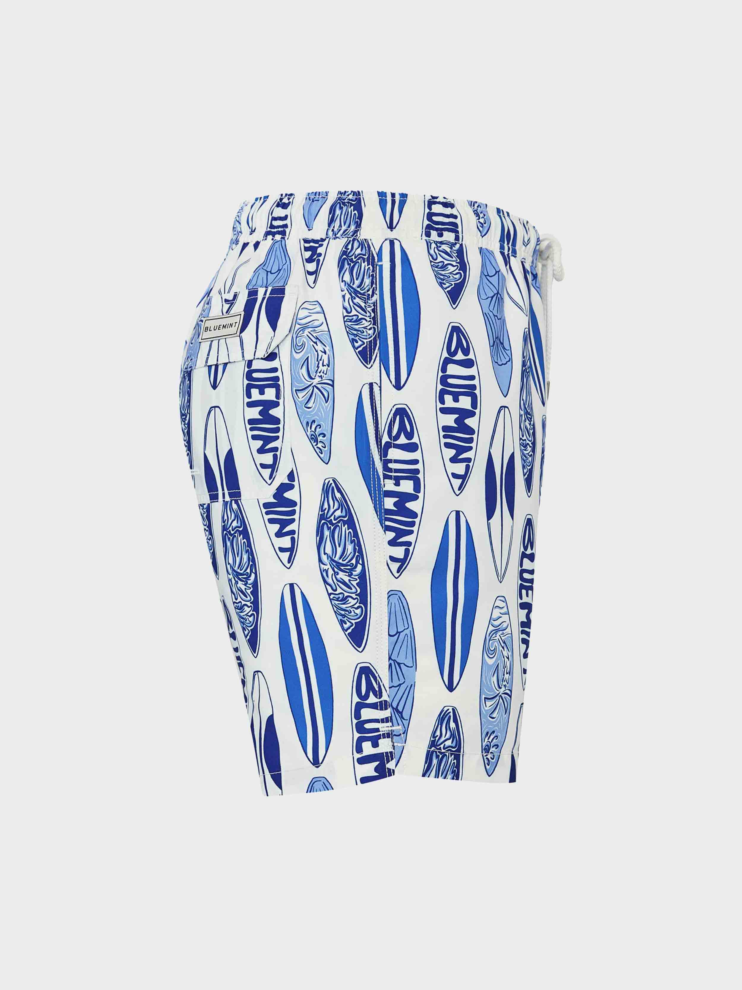 White / Blue