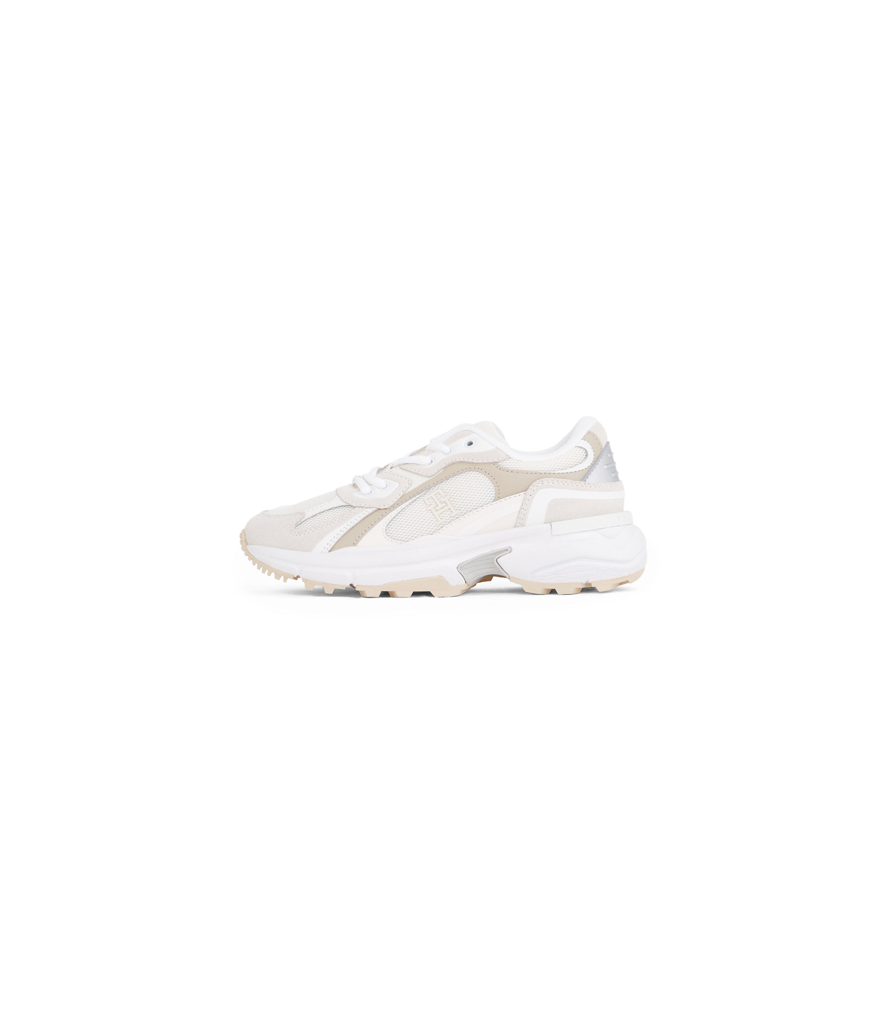 Beige/White