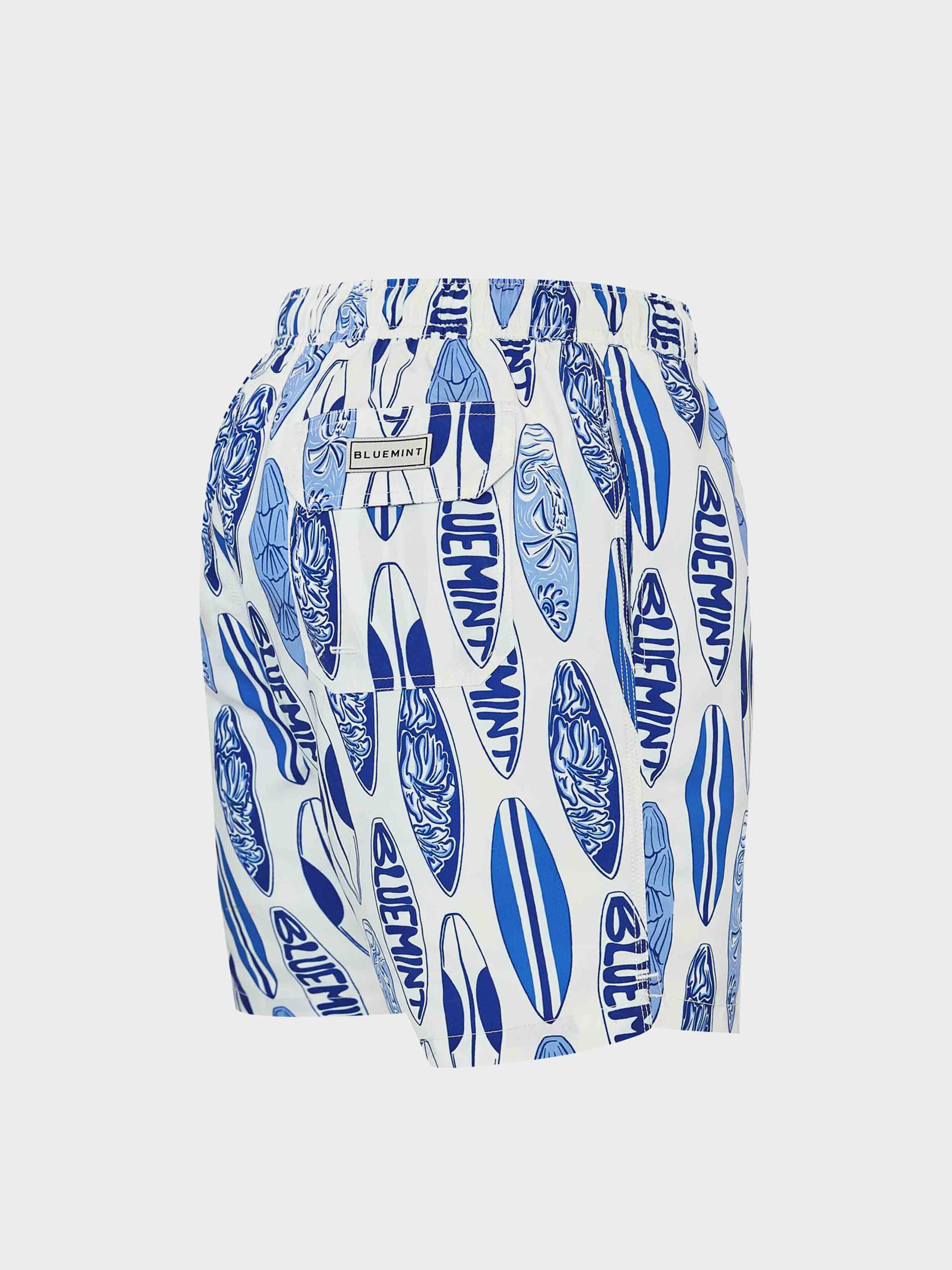 White / Blue